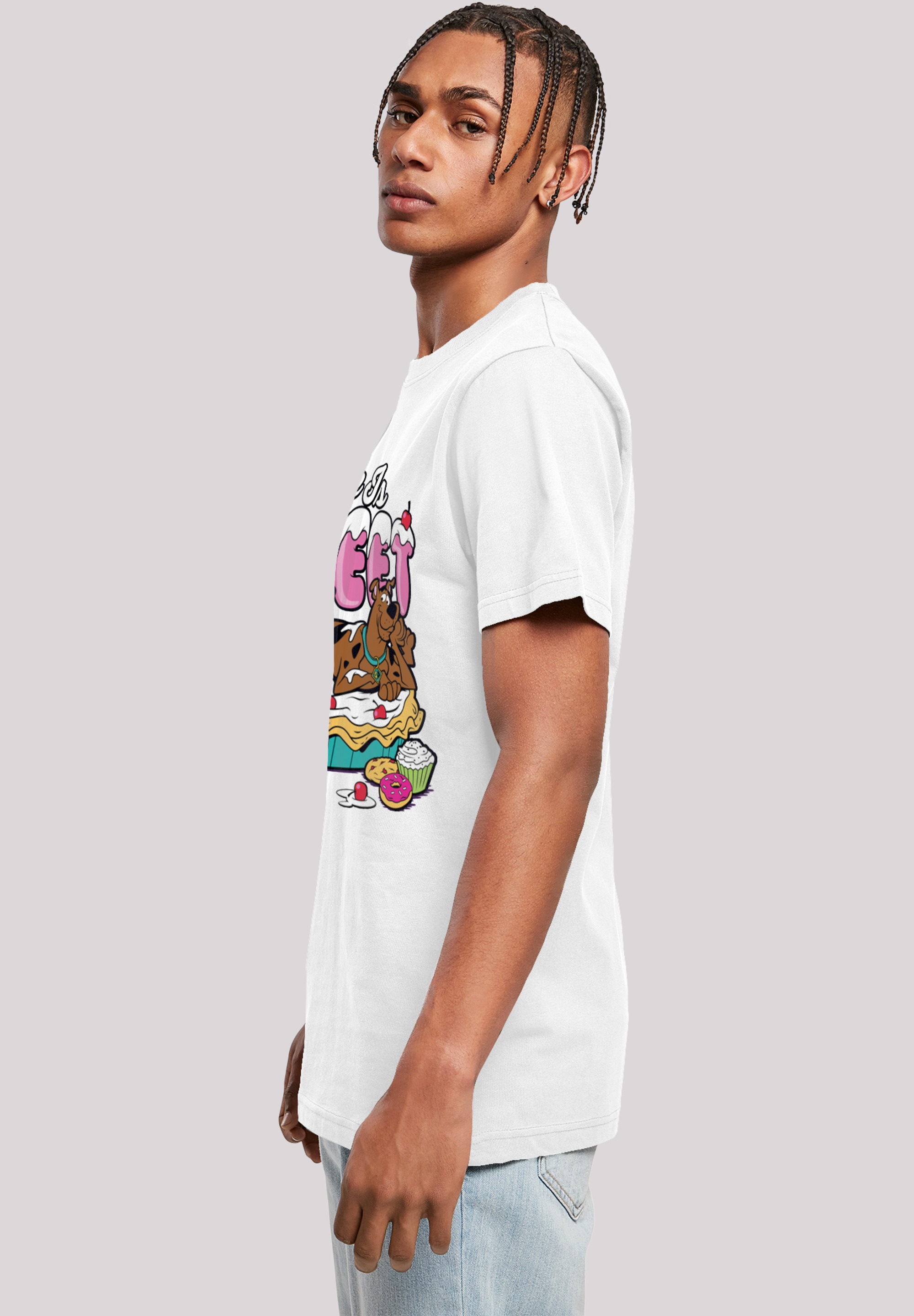 F4NT4STIC T-Shirt »Scooby Doo Life Is Sweet«, Herren,Premium Merch,Regular-Fit,Basic,Bedruckt