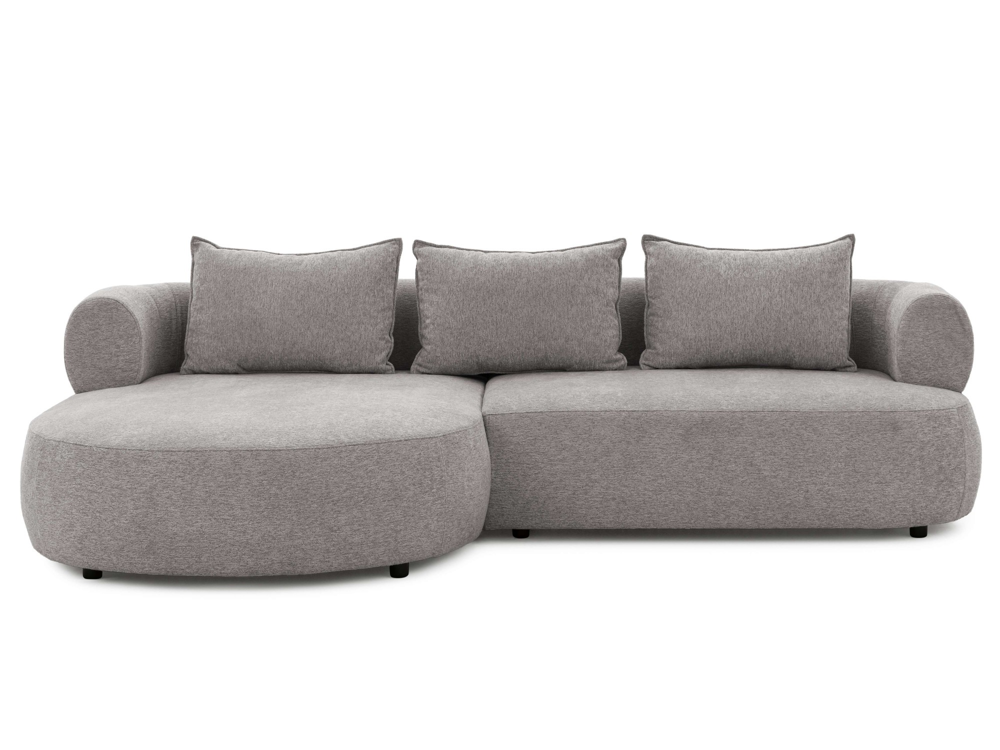 Home affaire Ecksofa "LUSSAC L-Form Design-Sofa mit Zierkissen, Maße B/T/H: günstig online kaufen