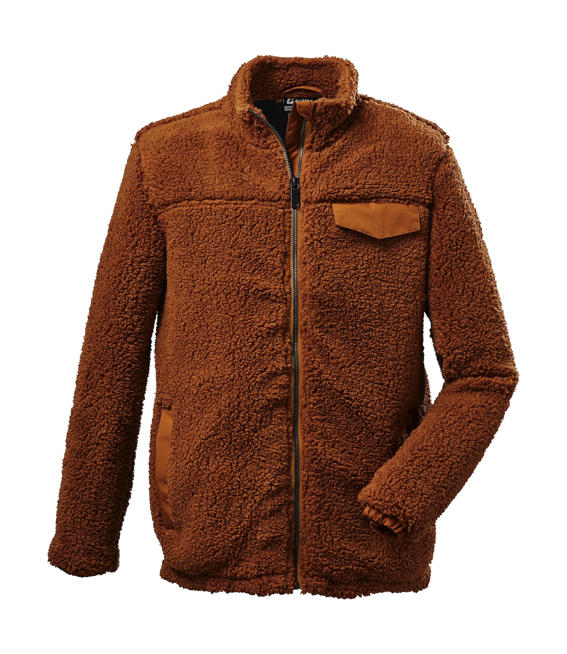killtec Bambini e ragazzi Giacca da esterno/giacca funzionale con cappuccio KOW 222 BYS JCKT, azur, 128, 43508-000