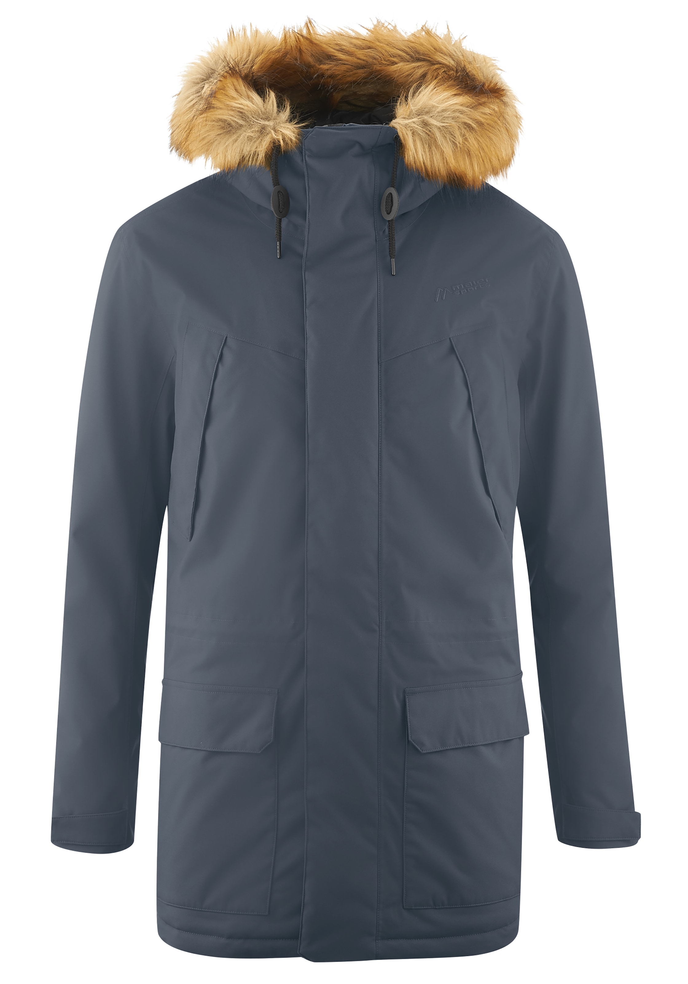 Maier Sports Funktionsjacke "OLAF", Wasserdichte Outdoorjacke mit Wattierung