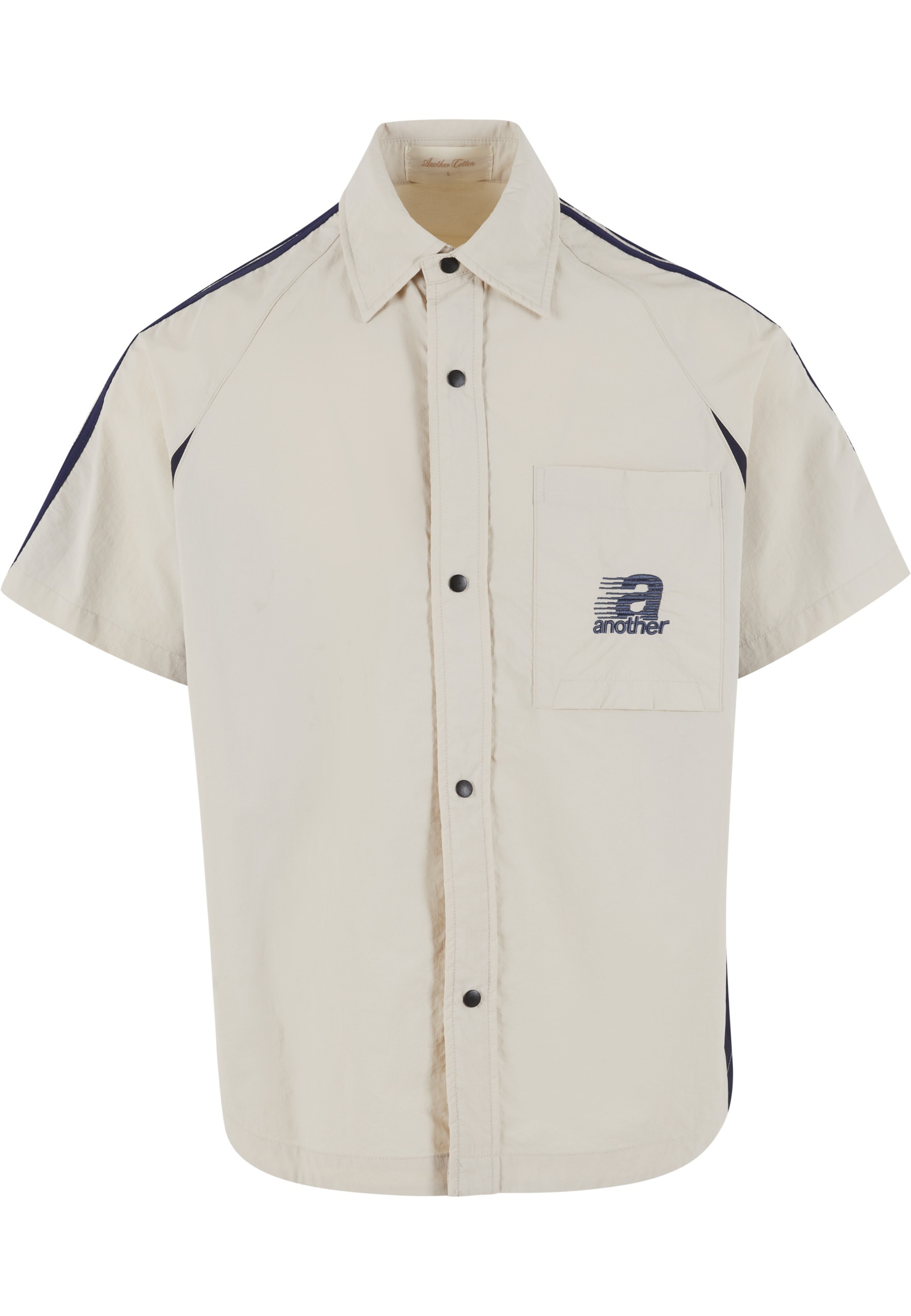 Another Cotton Lab Langarmhemd "Another Cotton Lab Sporty Short Sleeve Shirt" 1