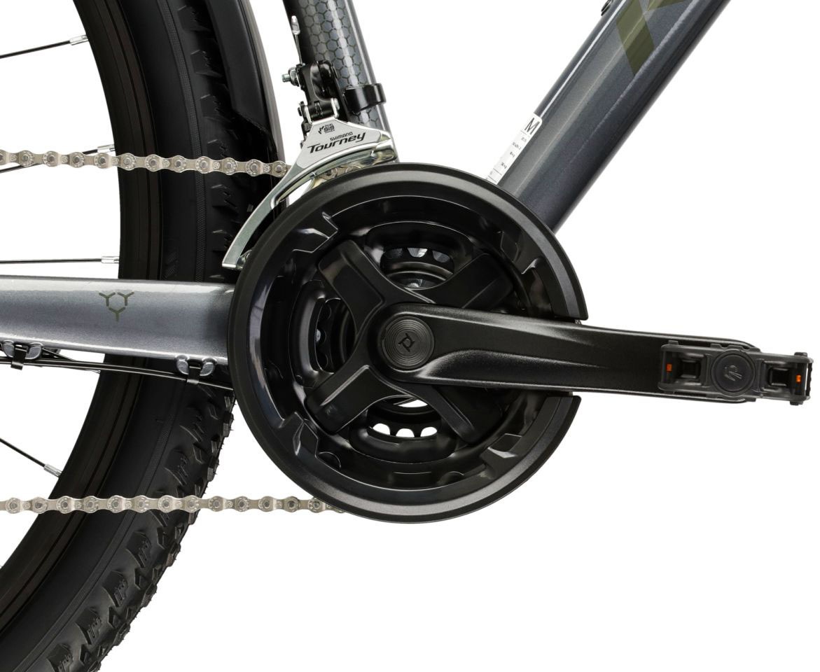 Kross Mountainbike »KROSS Mountainbike Hardtail 27,5" Hexagon 2.0 EQ grau 21 Gänge 2026« 21 Gang Shimano ALTUS M310 Schaltwerk Kettenschaltung