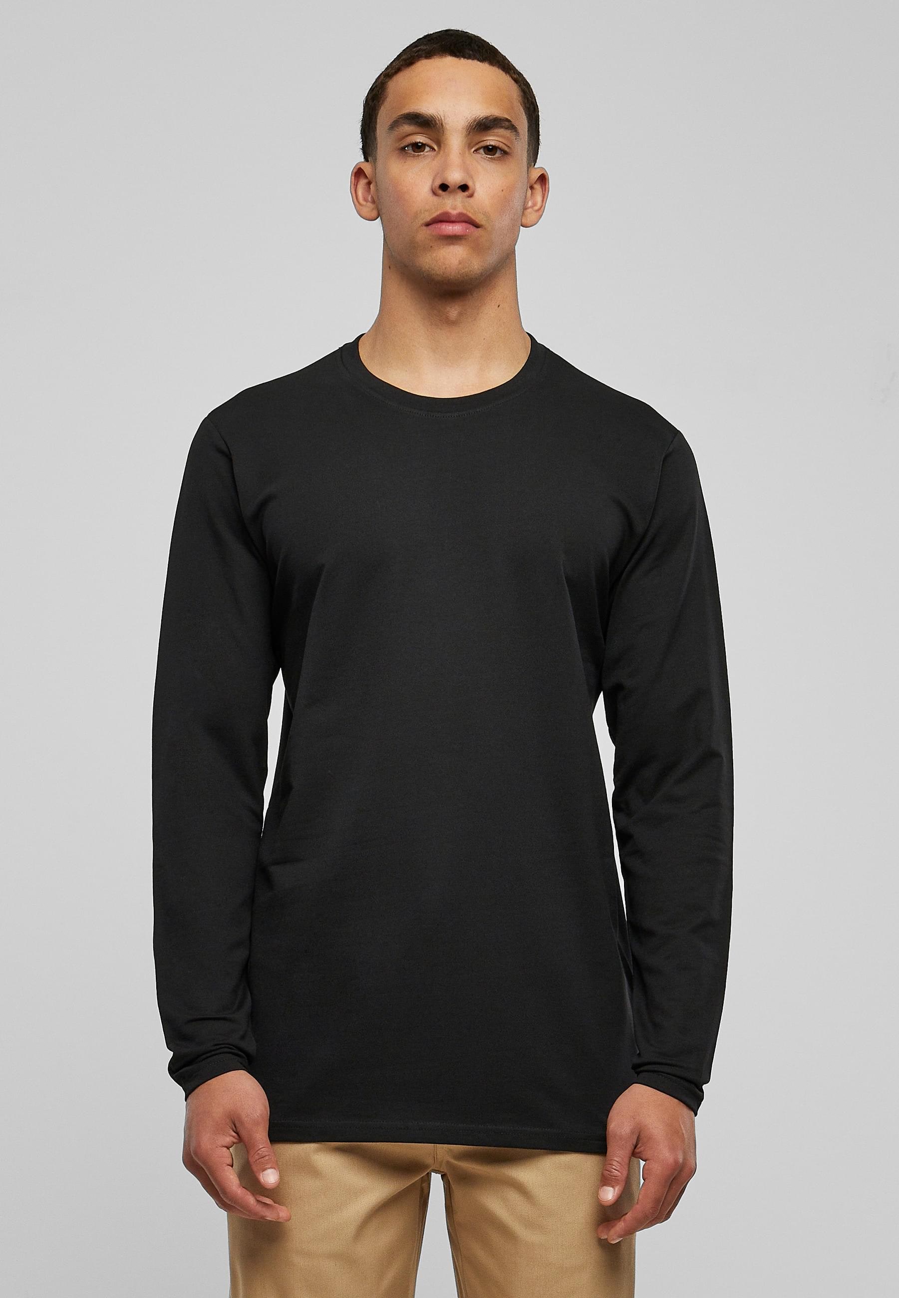 URBAN CLASSICS T-Shirt »Urban Classics Herren Stretch Terry Longsleeve« 1 Stk.