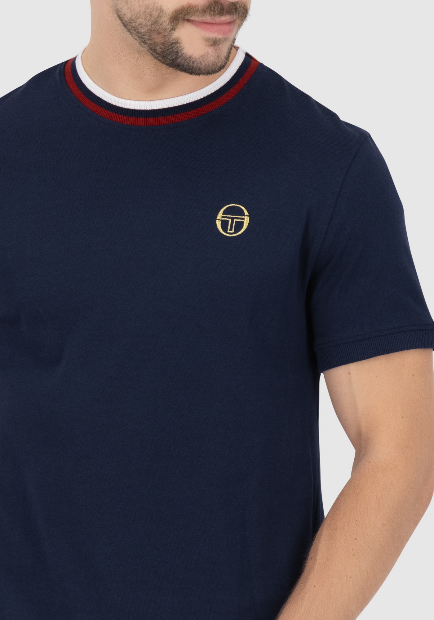 Sergio Tacchini T-Shirt »RAINER TEE Herren«, T-Shirt Herren, leichtes Kurzarmshirt, Sporttrikot, Outdoor, Sale