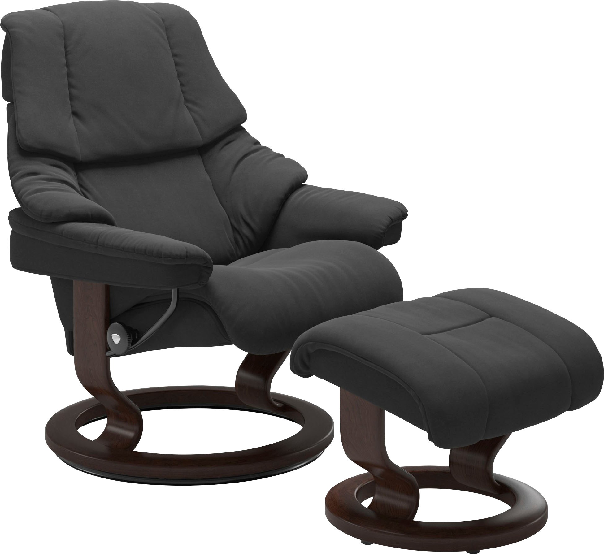 Stressless® Relaxsessel »Reno«, mit Classic Base, Größe S, M & L, Gestell Braun