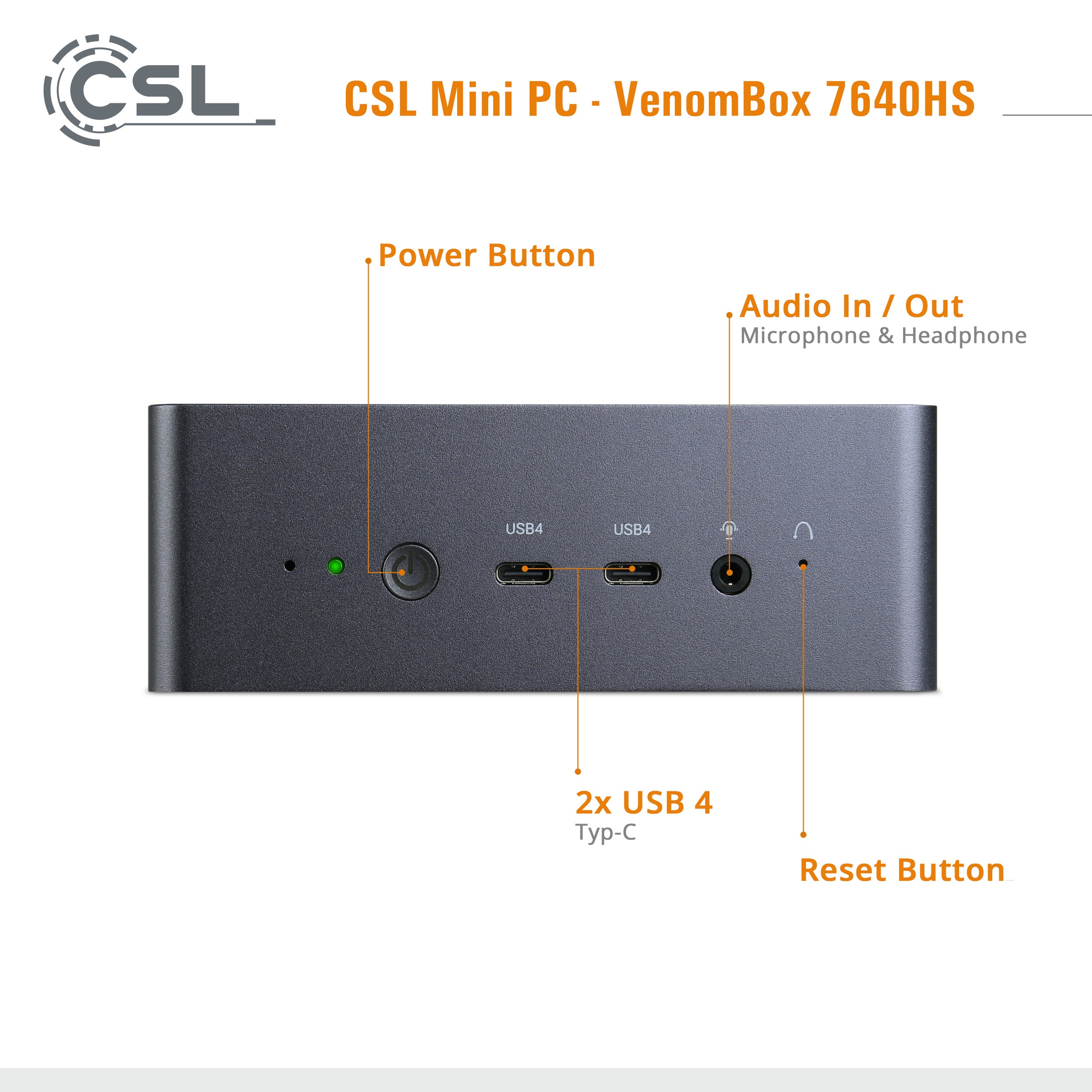 CSL PC »VenomBox 7640HS«