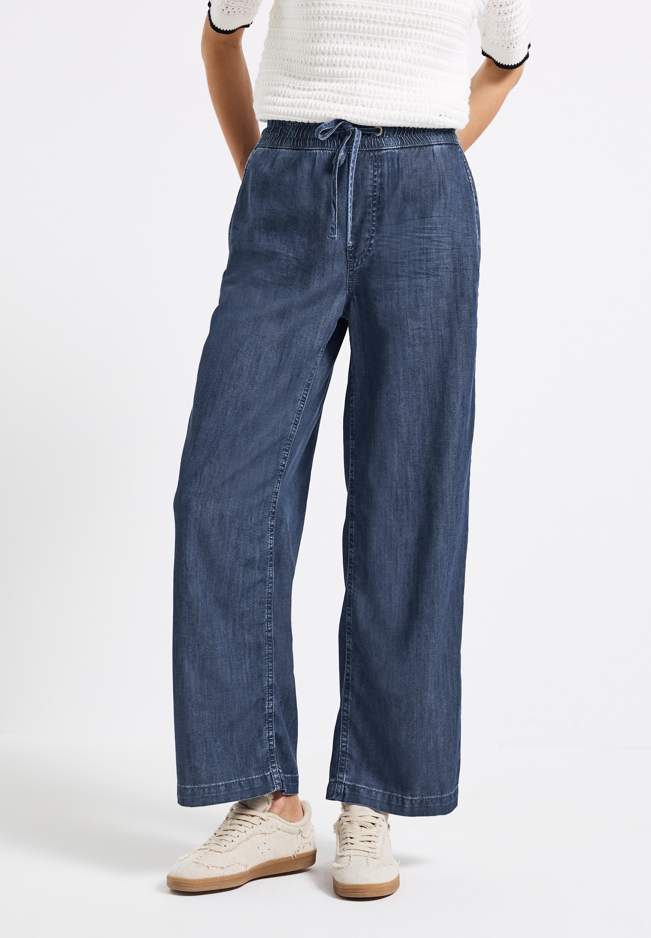 STREET ONE Loose-fit-Jeans, High Waist günstig online kaufen