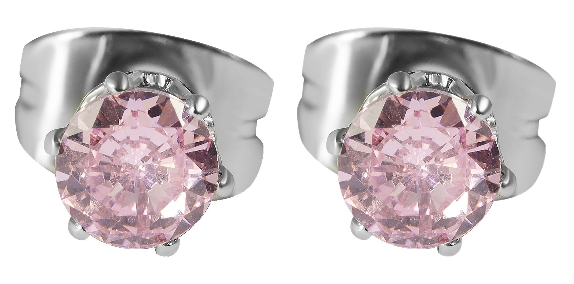 Adelia´s Paar Ohrhänger "Damen Ohrringe – Ohrstecker aus Edelstahl mit Zirk günstig online kaufen