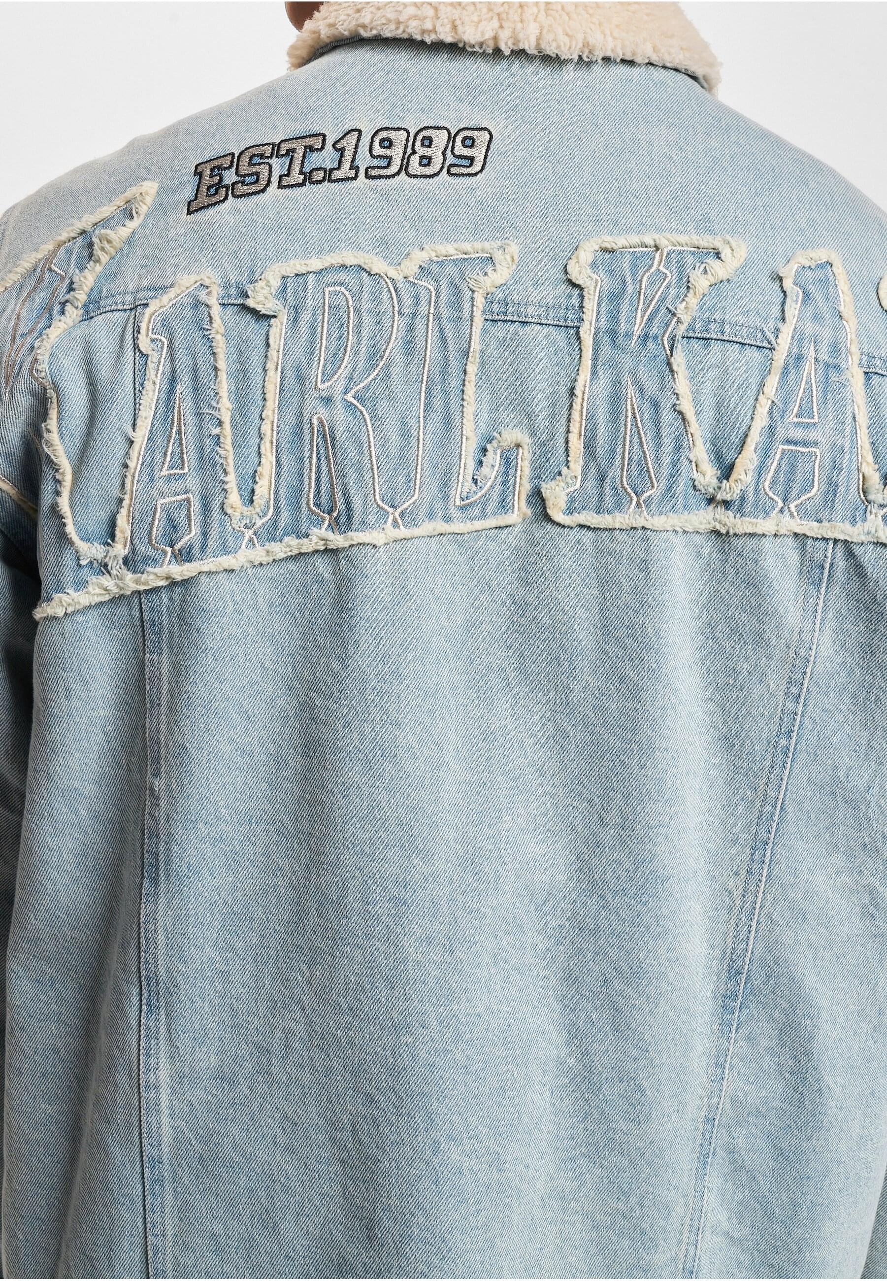 Karl Kani Trainingsjacke »Karl Kani Herren KM234-026-1 KK OG Denim Trucker Jacket«, (1 St.), ohne Kapuze