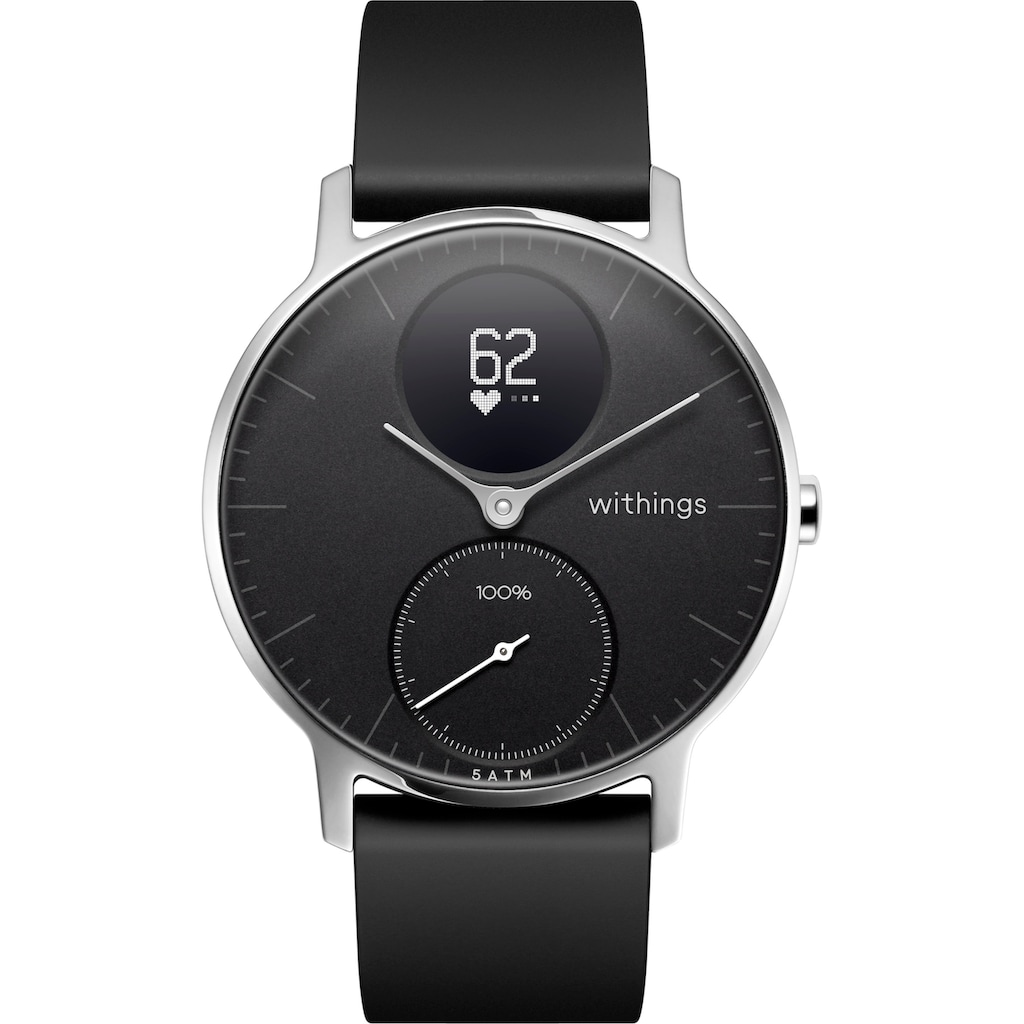 Withings Fitnessuhr »Activité STEEL HR (36 mm)«