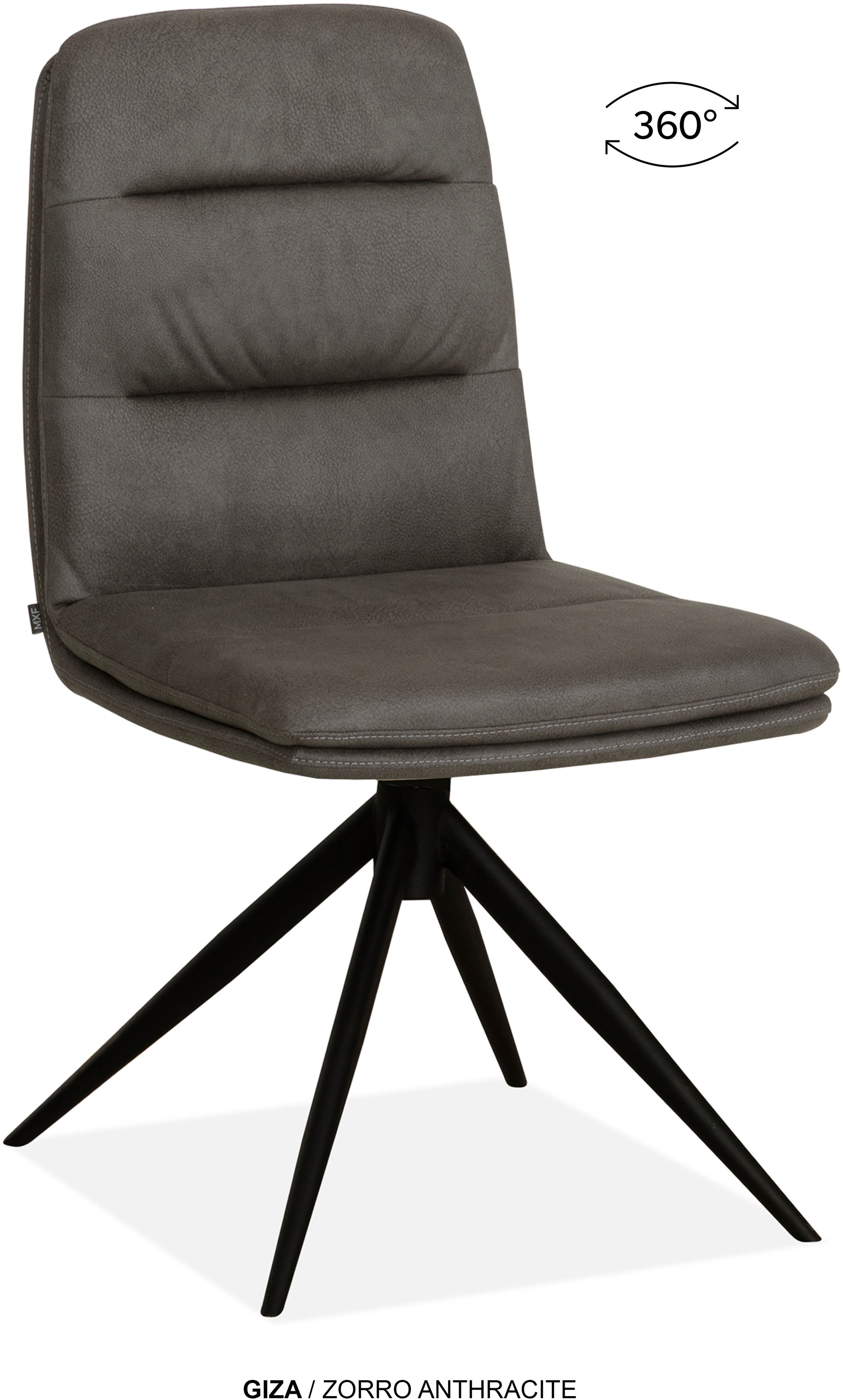 OMG Design Esszimmerstuhl "Giza" (Set) 2 Stk.Drehstuhl mit auto-return, pfl günstig online kaufen