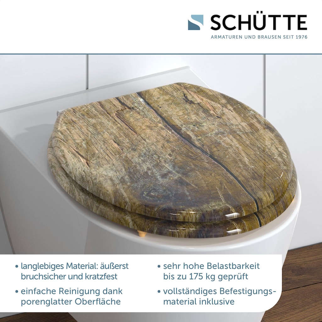 Schütte WC-Sitz »Solid Wood«