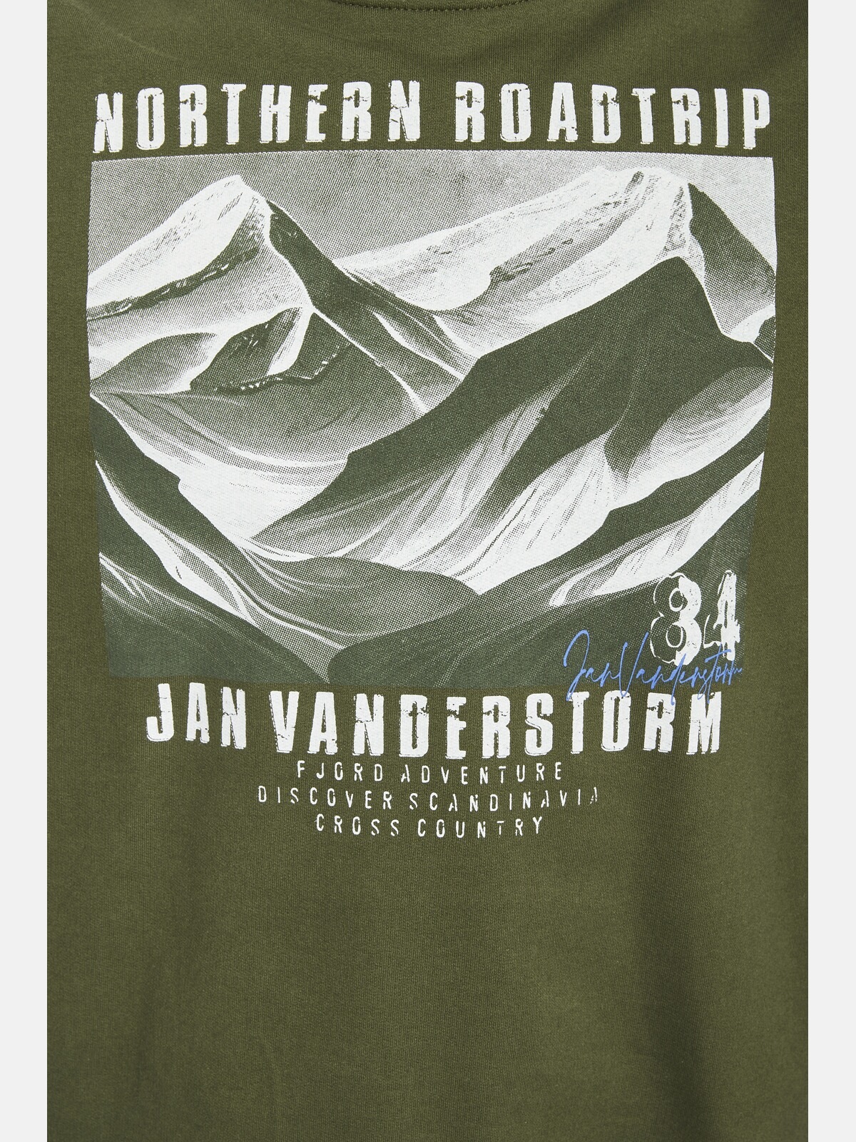 Jan Vanderstorm Sweatshirt »Doppelpack Sweatshirt HOLDGER«, (2 tlg.), mit elastischem Saumbund