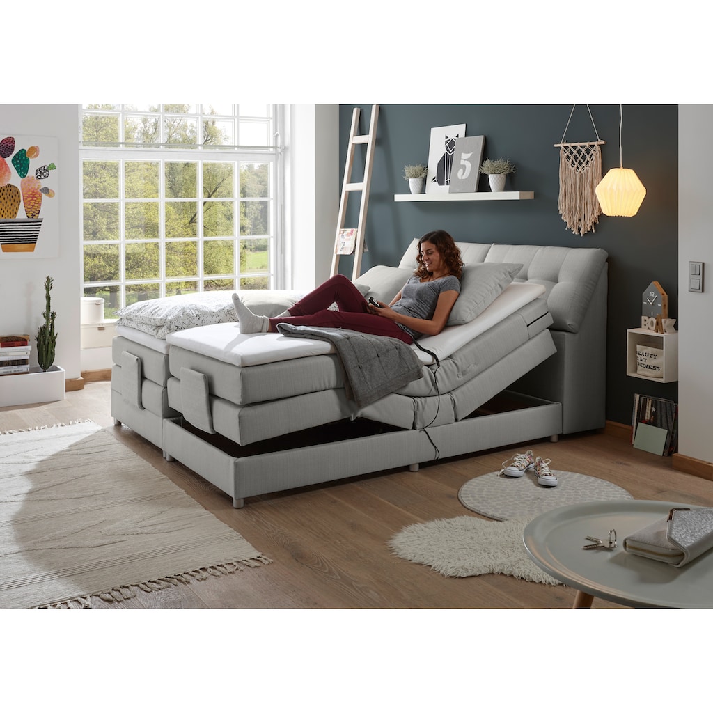 ED EXCITING DESIGN Boxspringbett »Concord«