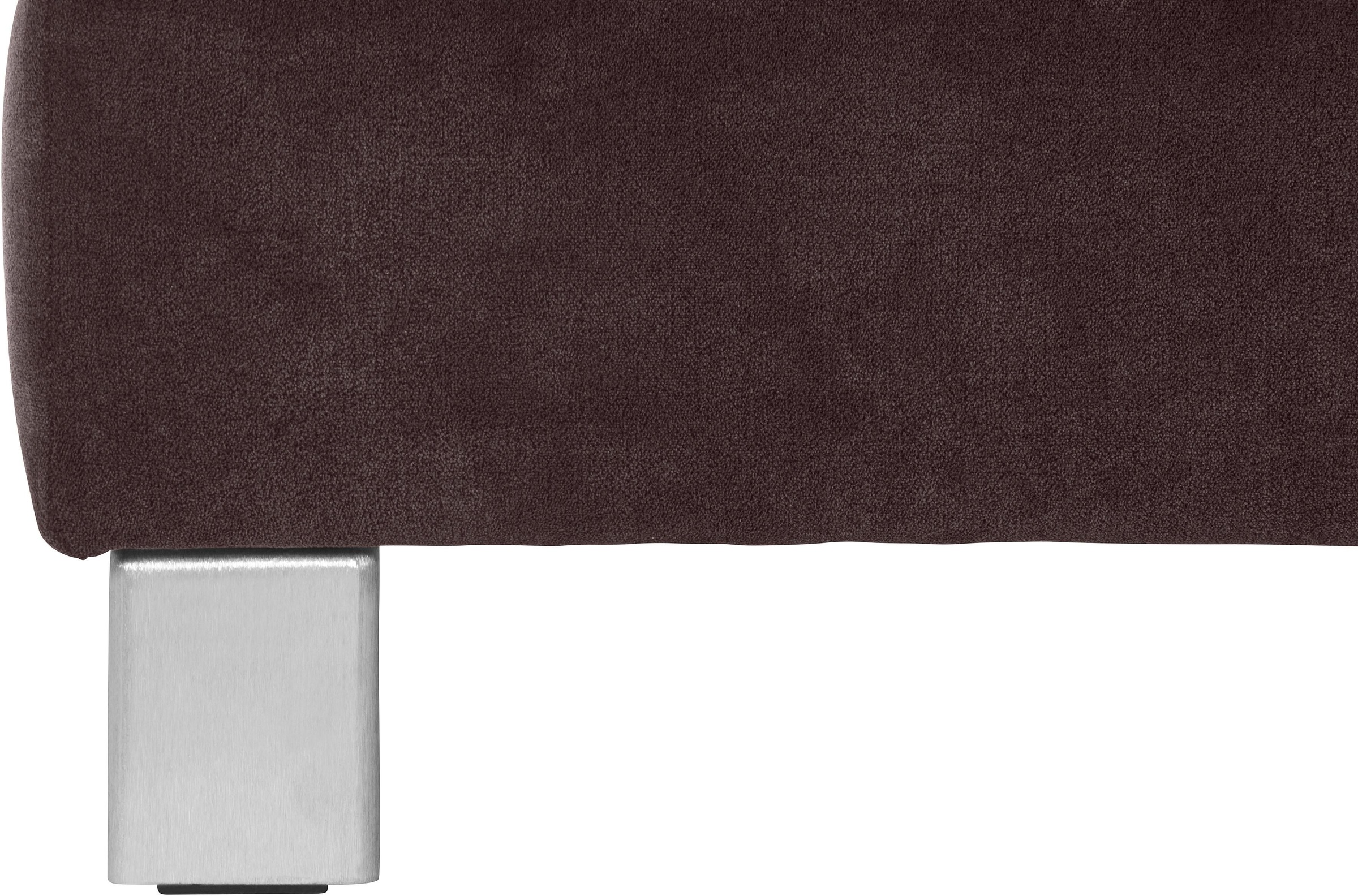 exxpo - sofa fashion Ecksofa »Fiji, L-Form«, mit Kopf- bzw. Rückenverstellung, wahlweise mit Bettfunktion