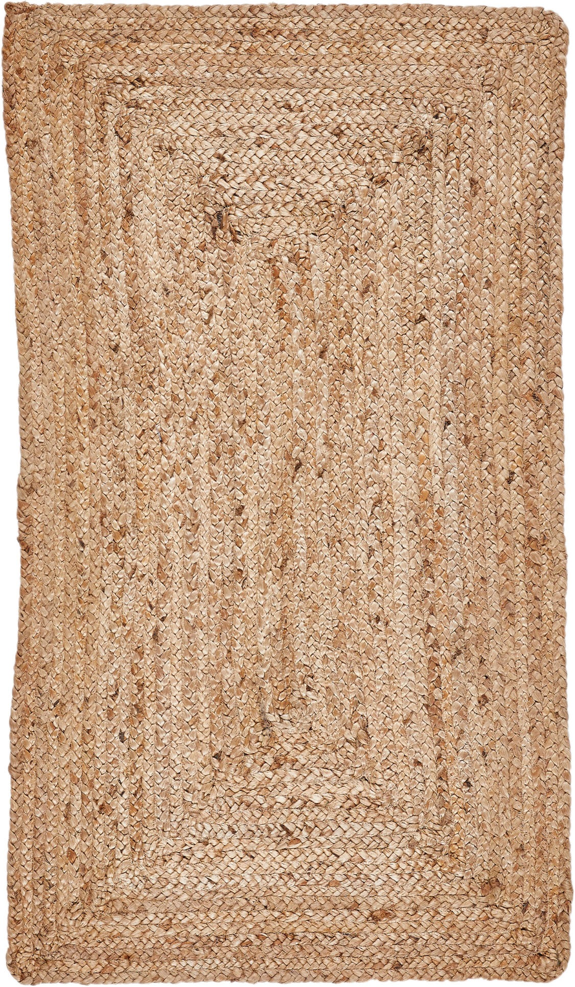 LUXOR living Teppich »Salo« rechteckig 6 mm Höhe Juteteppich, handgeflochten, 100% Naturfaser, Wohnzimmer