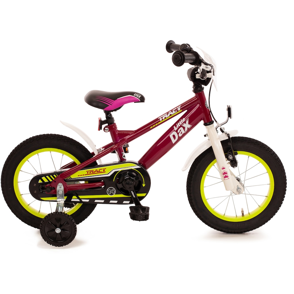 Bachtenkirch Kinderfahrrad »Kinderfahrrad - "Little-Dax TRACY", fuchsia/pink/weiß«, 1 Gang