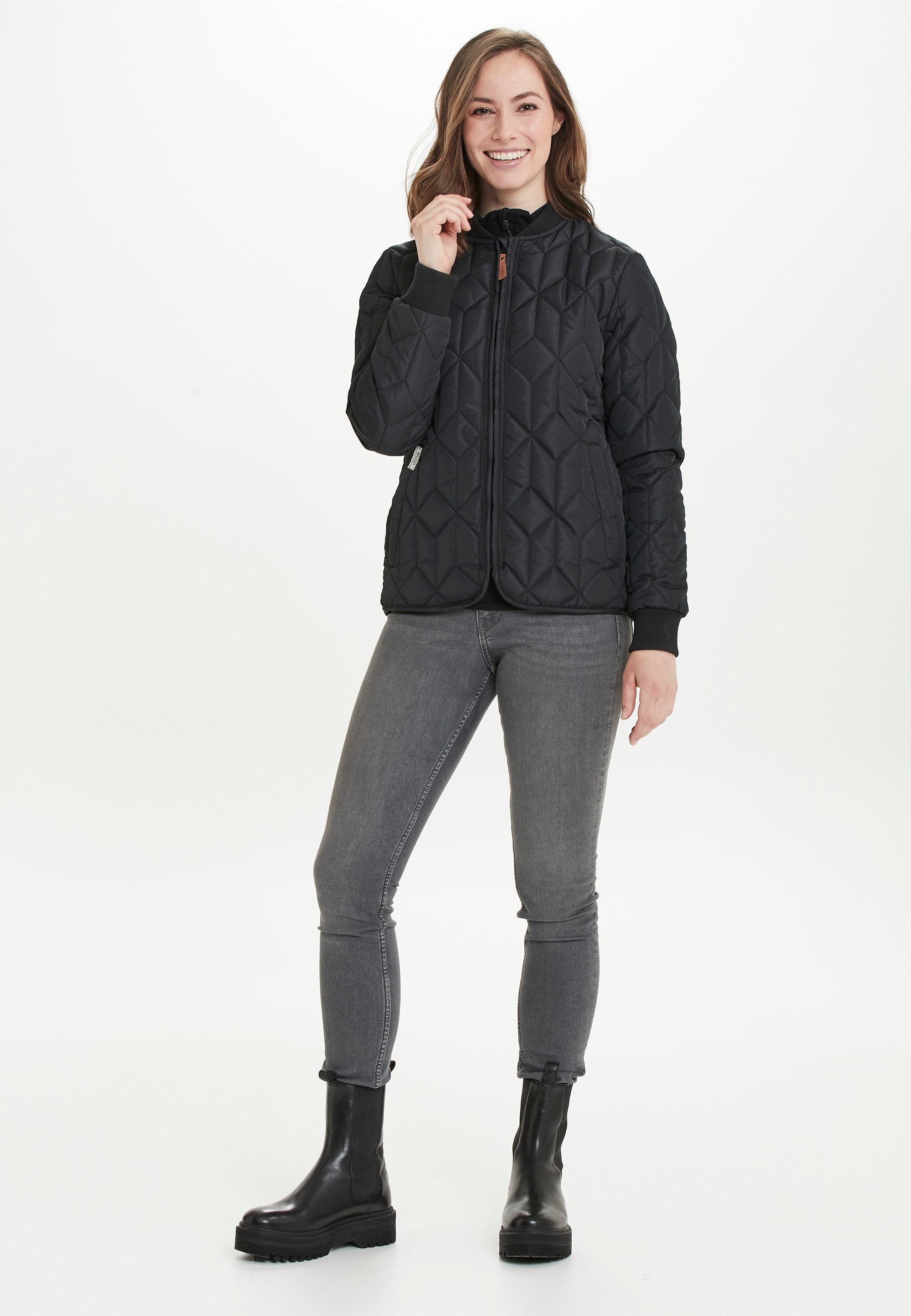 WEATHER REPORT Outdoorjacke "Piper", mit elastischen Bündchen günstig online kaufen