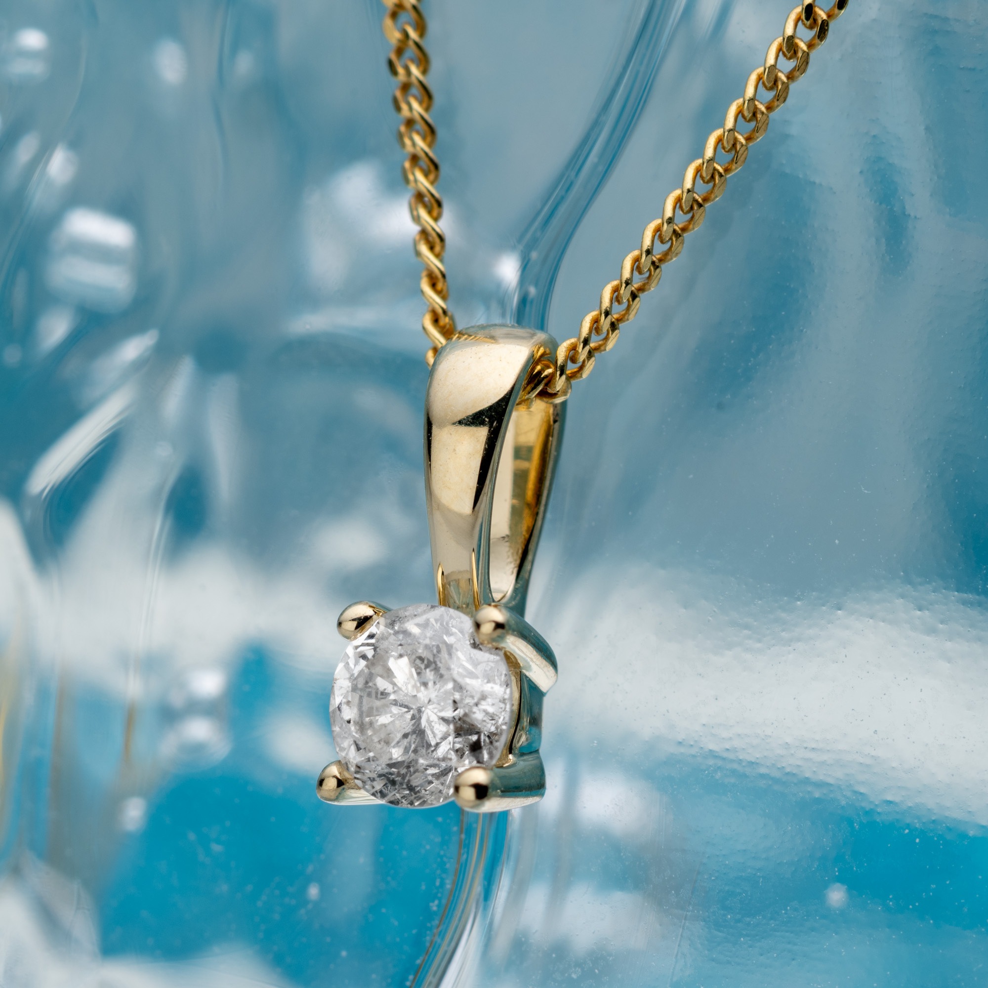 Orolino Kettenanhänger »585/- Gelbgold Brill. 0,25ct. weiß«