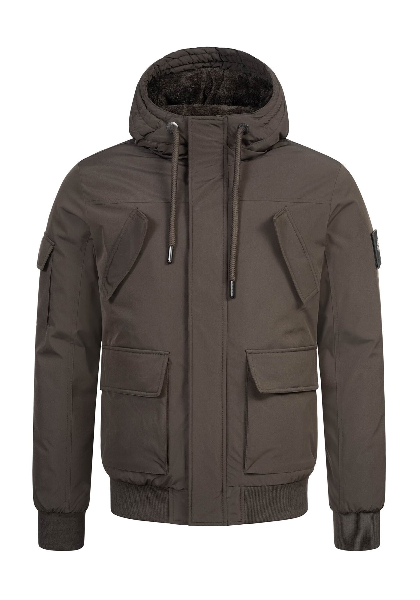 Alessandro Salvarini Winterjacke »ASNehlo«, innen mit warmem Teddyfell