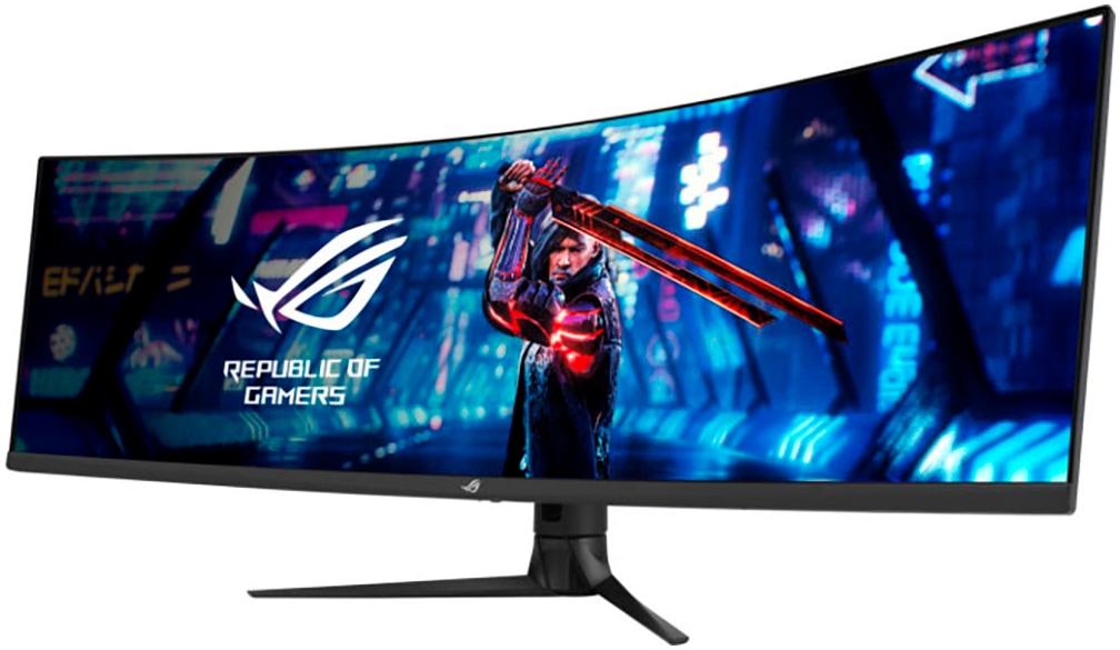 Asus Curved-Gaming-Monitor »XG49WCR«, 125 cm/49 Zoll, 5120 x 1440 px, DQHD, 1 ms Reaktionszeit, 165 Hz