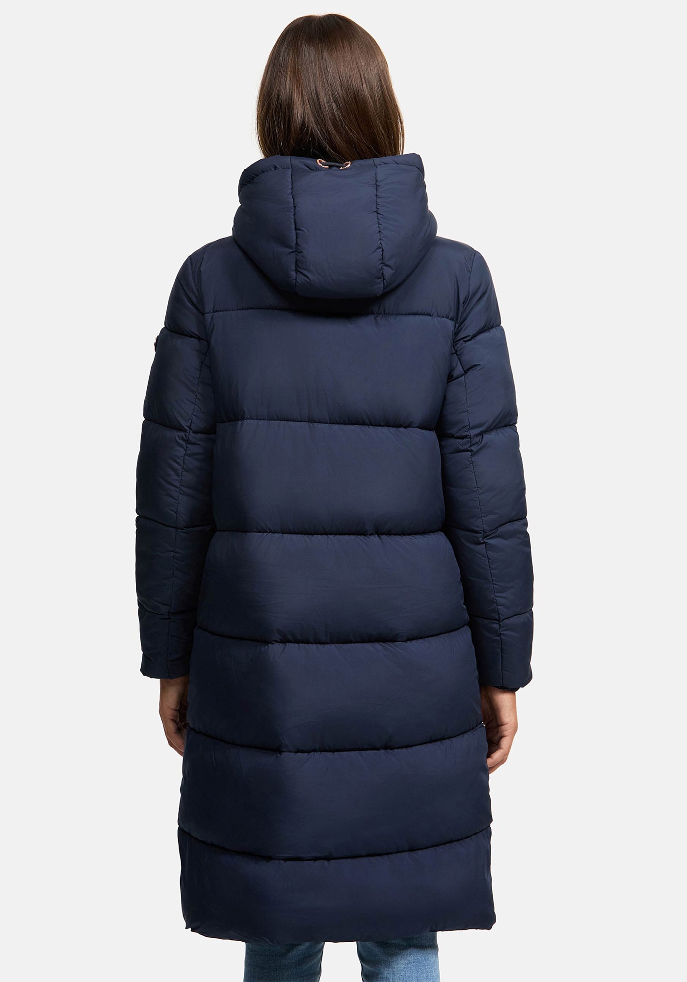 Marikoo Winterjacke »Nomadiaa«, Lange Damen Winterjacke