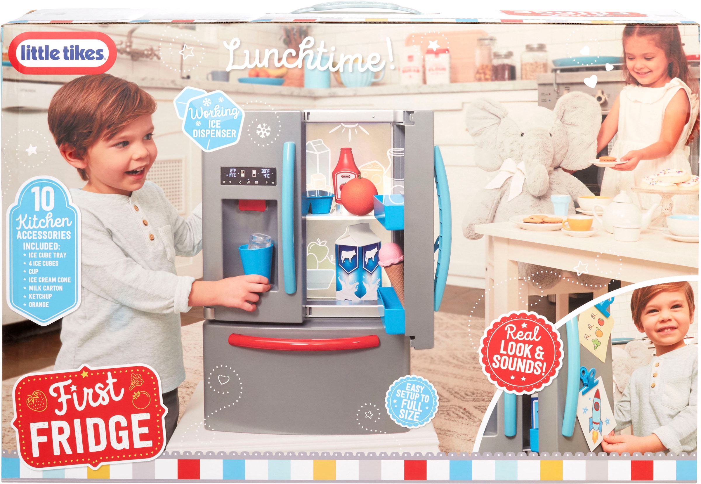 Little Tikes® Kinder-Kühlschrank »First Fridge«, mit Beleuchtung und Sound
