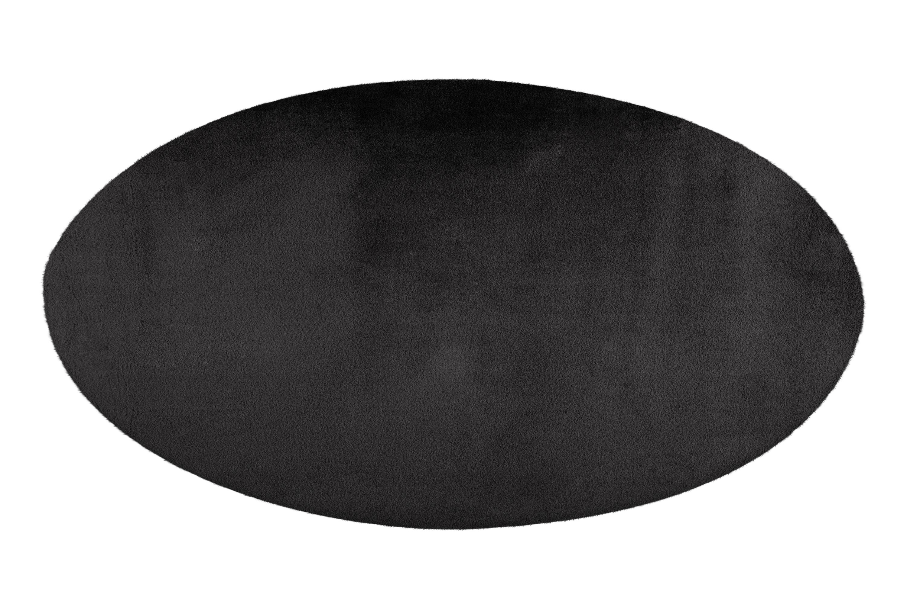 Thumbnail - Kayoom Teppich "Cross 425" rund 21 mm Höhe Hochflor