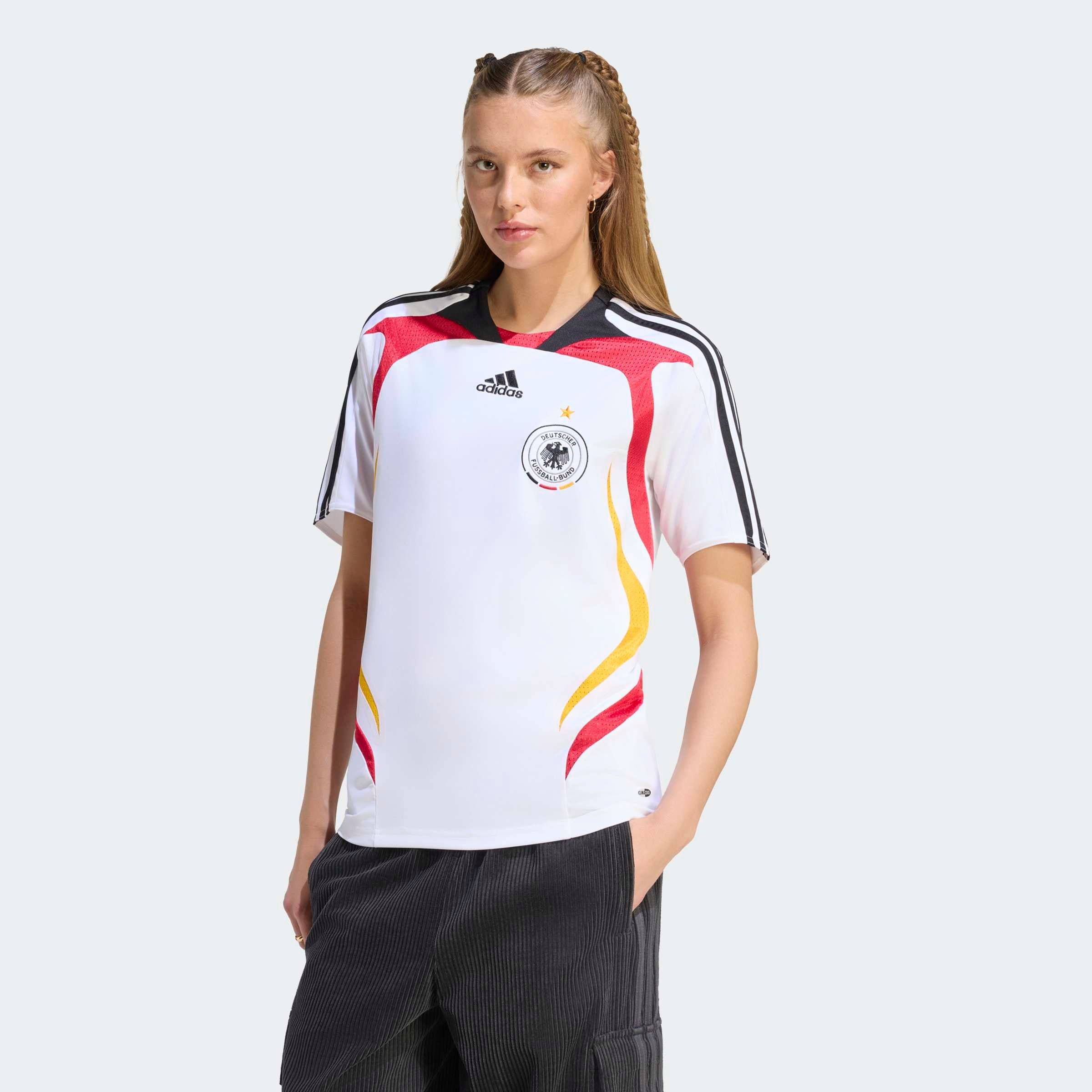 adidas Performance Fußballtrikot »DFB H JSY 07« mit Rundhalsausschnitt, aus Polyester, mit CLIMACOOL Technologie