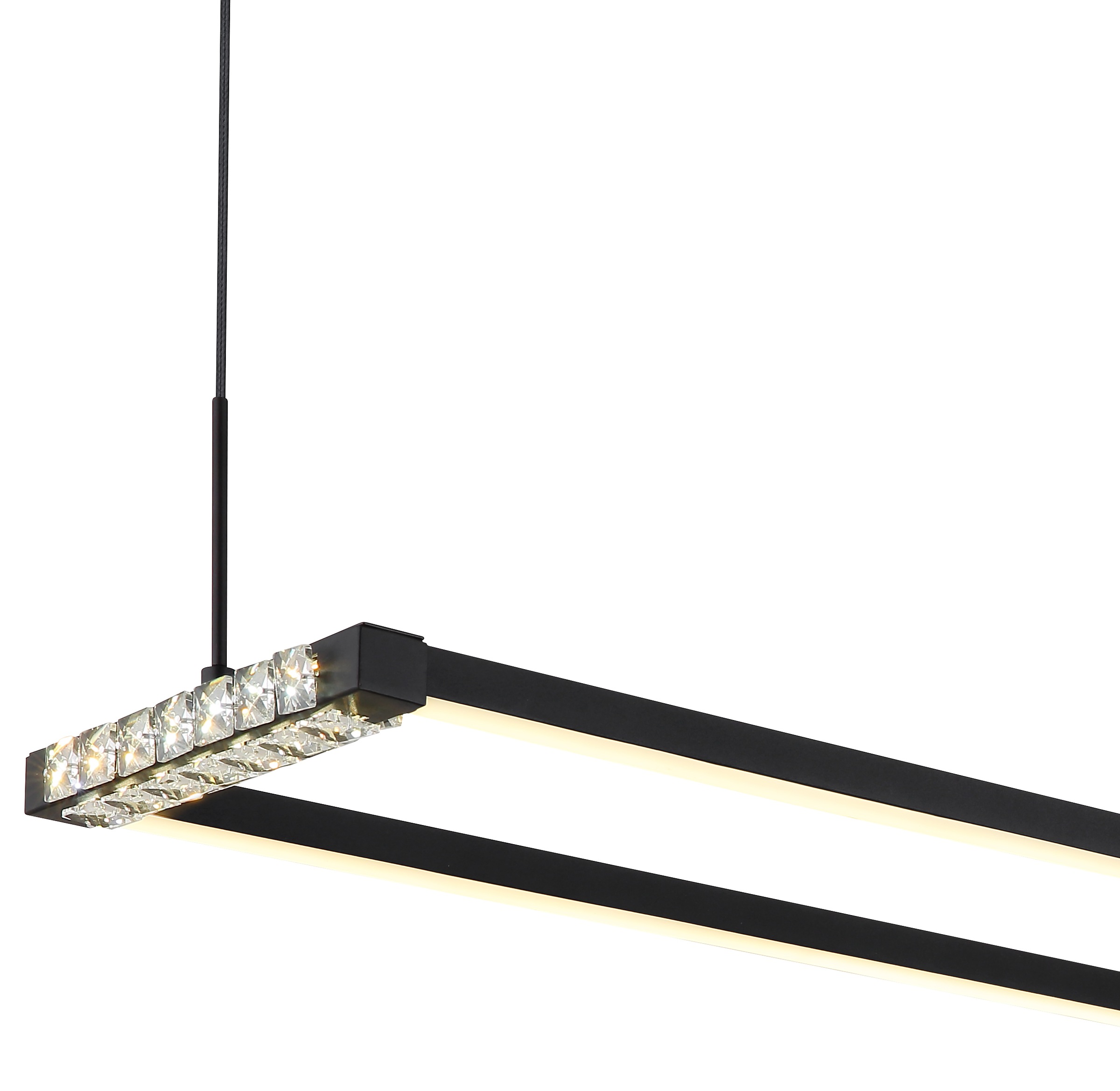 GLOBO LIGHTING LED Pendelleuchte »MARIELLA«, Leuchtmittel LED-Modul | LED fest integriert, Hängelampe/Hängeleuchte/Wohnzimmer/Esstisch/elegant