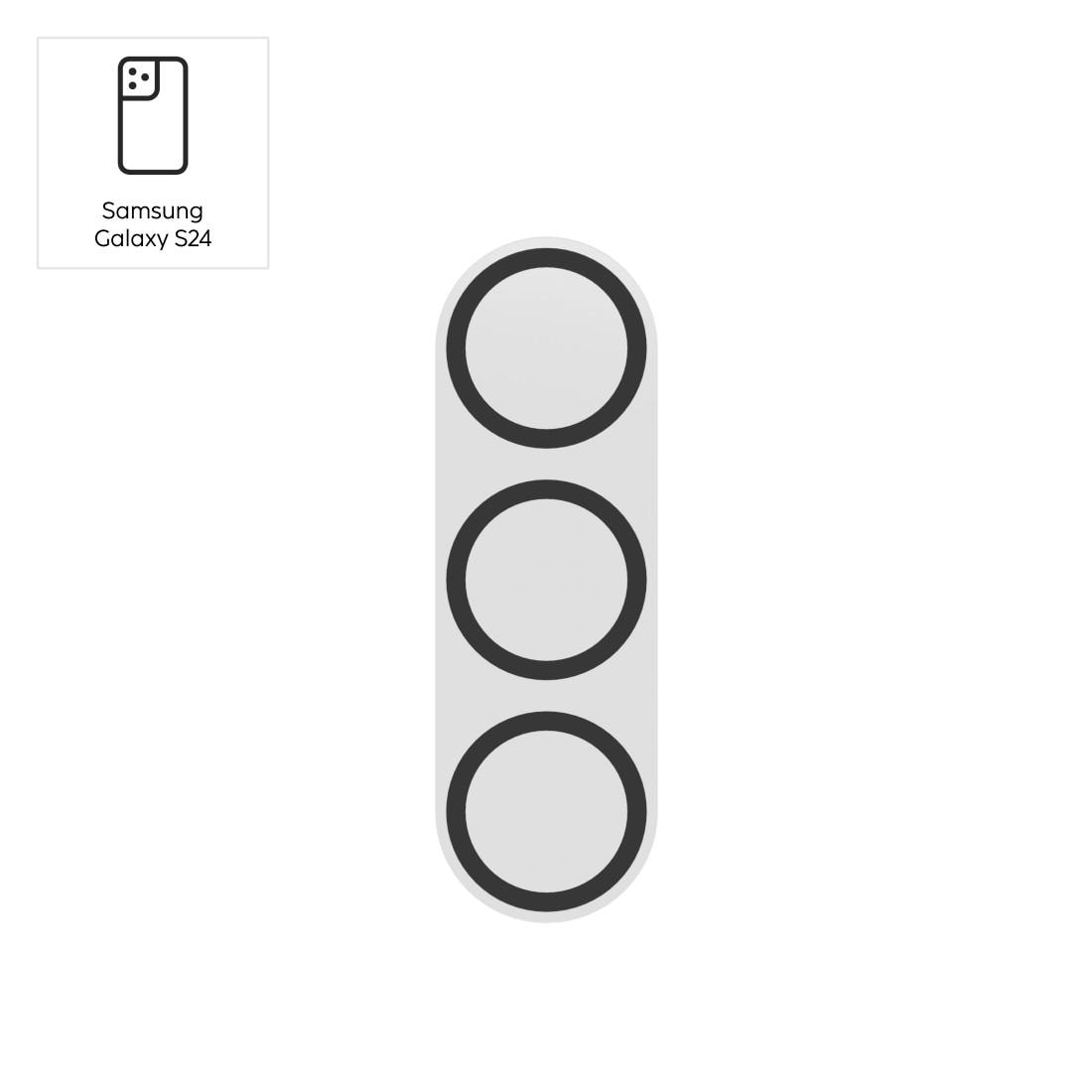 Hama Kameraschutzglas »Kameraschutz "Cam Protect" für Samsung Galaxy S24«, für Samsung Galaxy S24