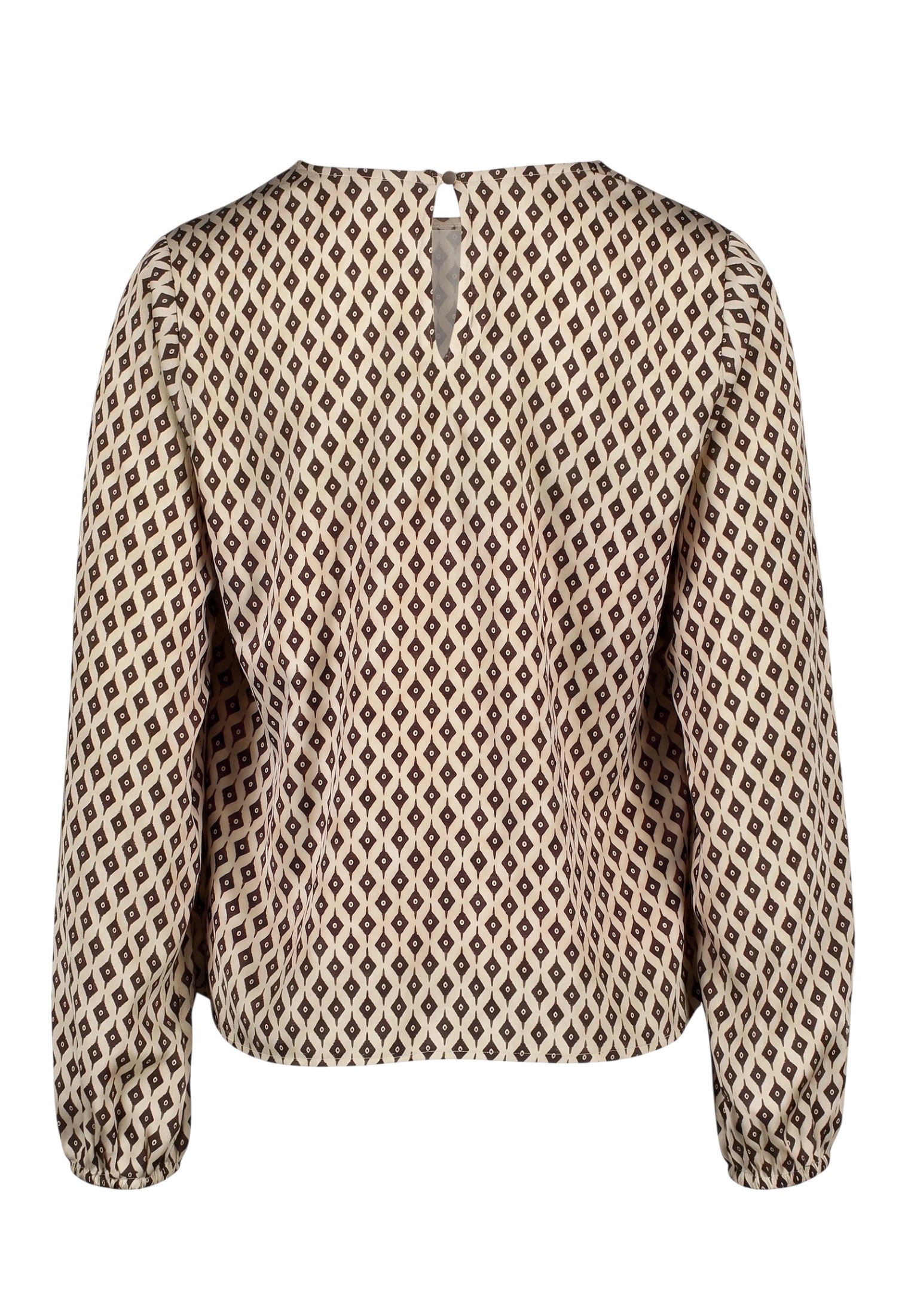 Zero Satinbluse »Damen mit Print.«