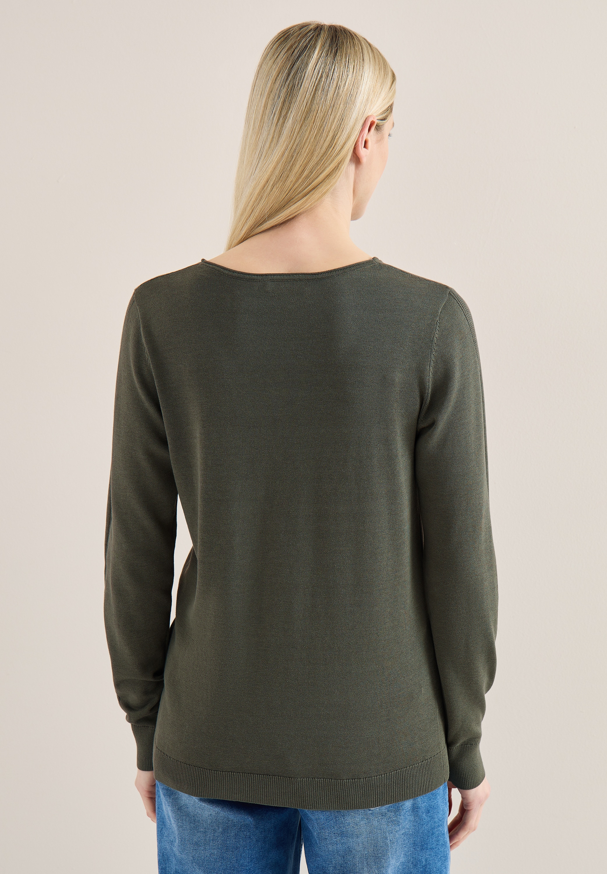 Cecil Strickpullover mit Strick-Detail