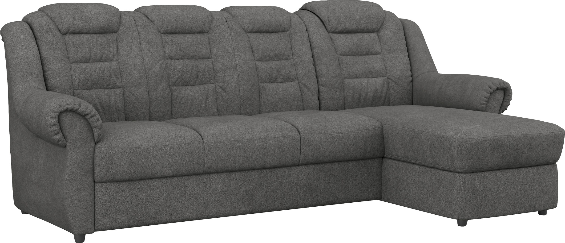 Home affaire Ecksofa »Boston L-Form«, mit hoher Rückenlehne, wahlweise mit Bettfunktion