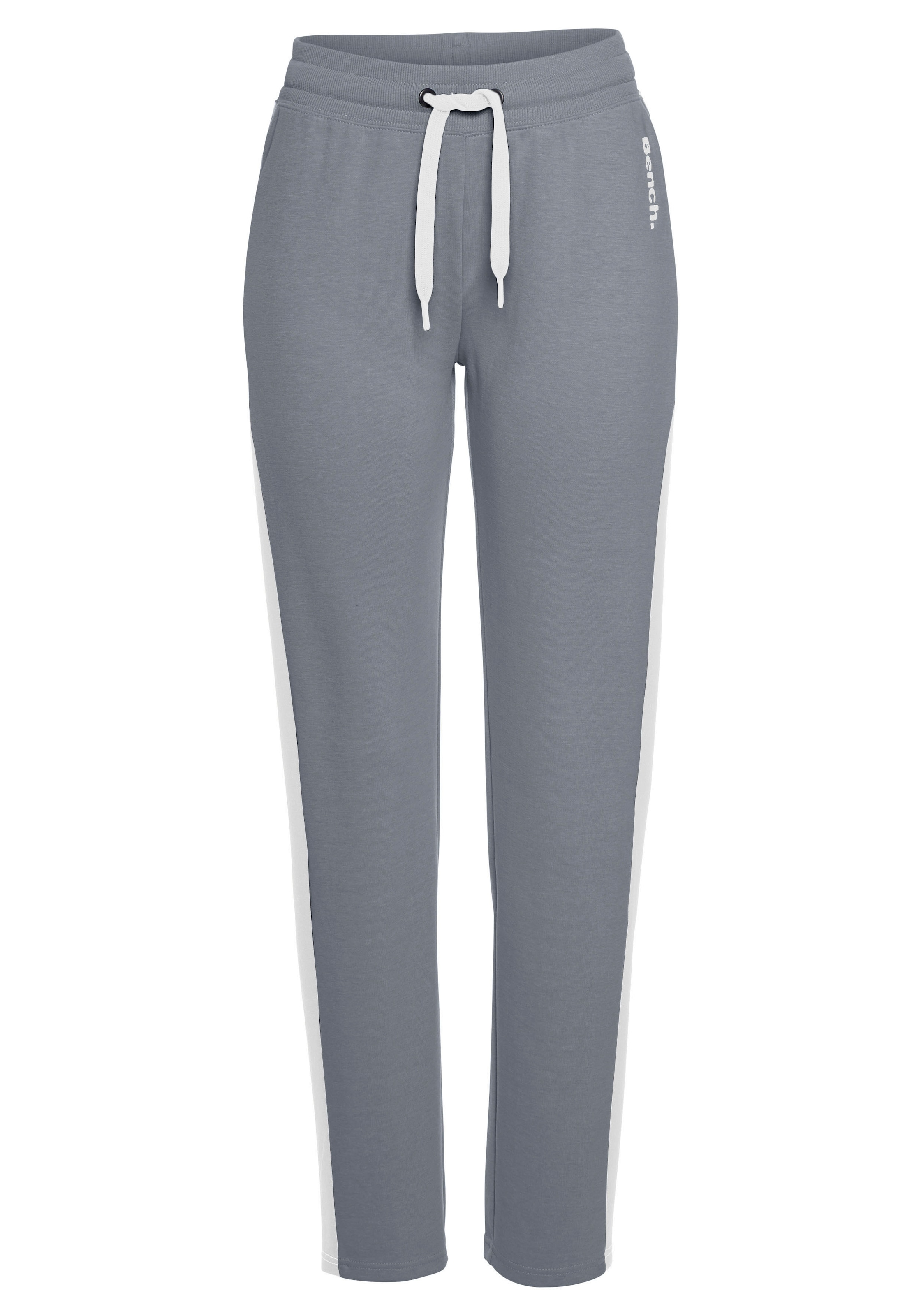 Bench. Loungewear Loungehose, mit Seitenstreifen und geradem Bein, Loungewear