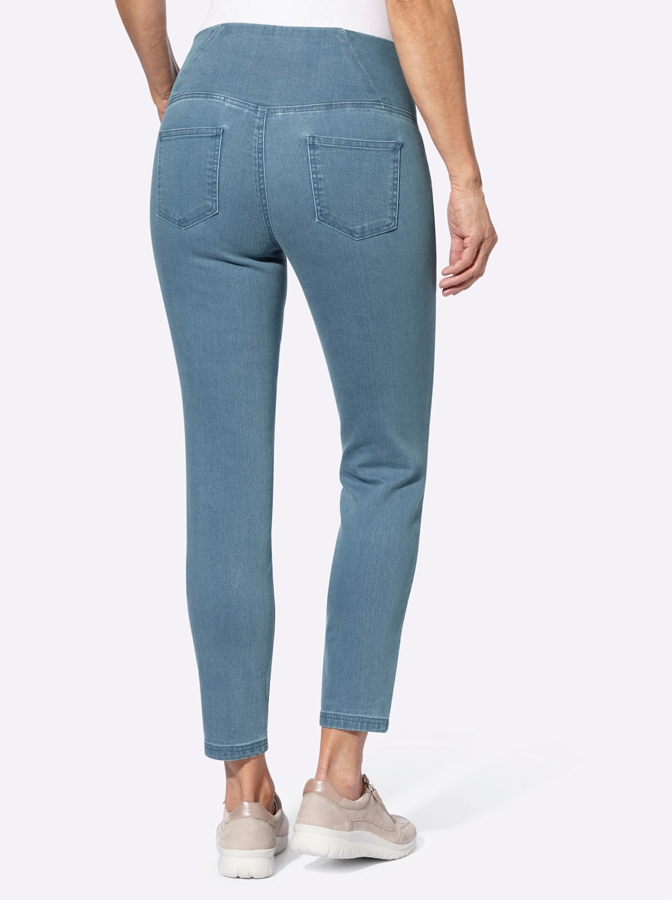 Classic Basics Damen Jeansleggings Blau 28 2