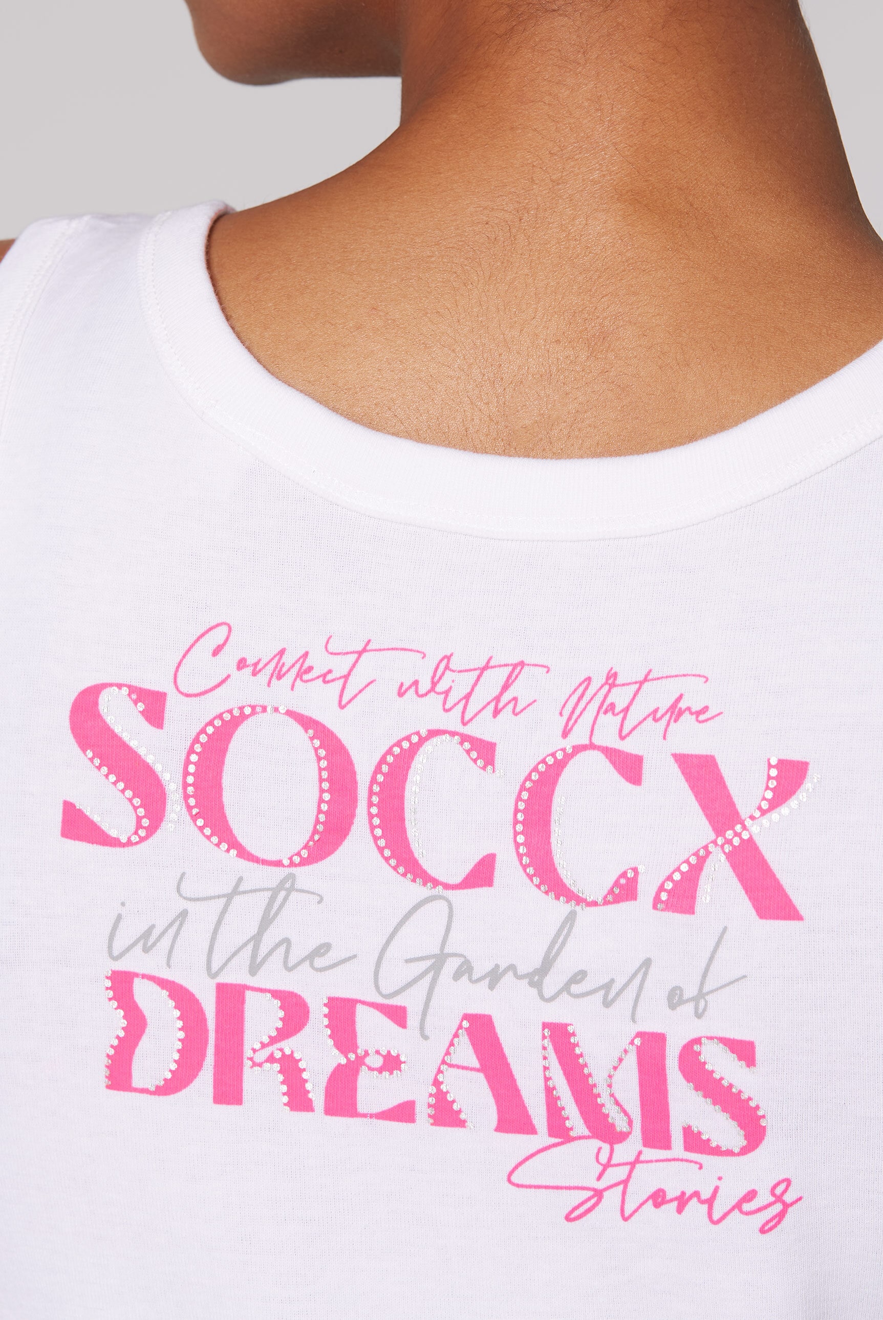 SOCCX Tanktop, aus Baumwolle
