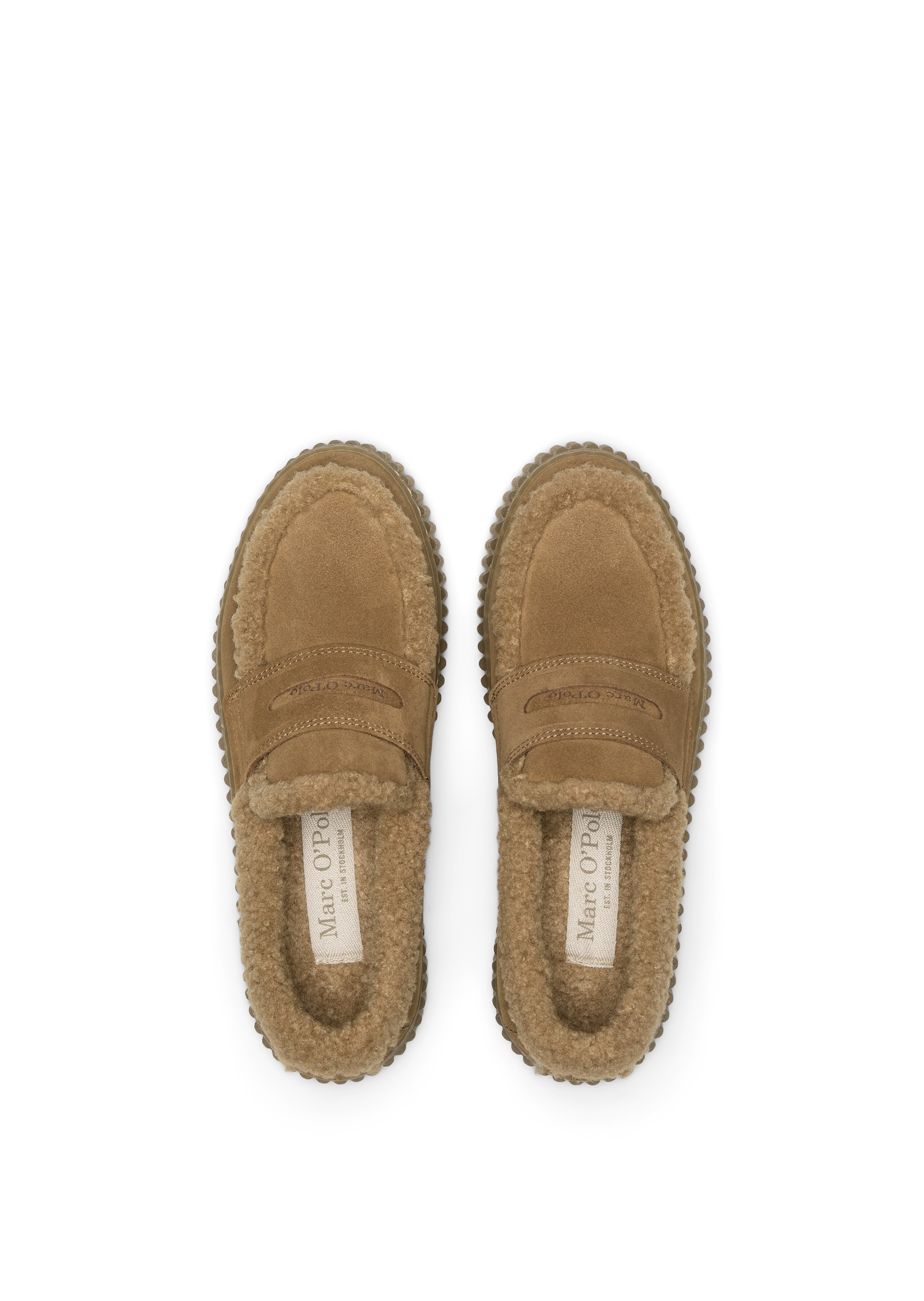 Marc O'Polo Loafer »mit flauschigem Teddyfutter«