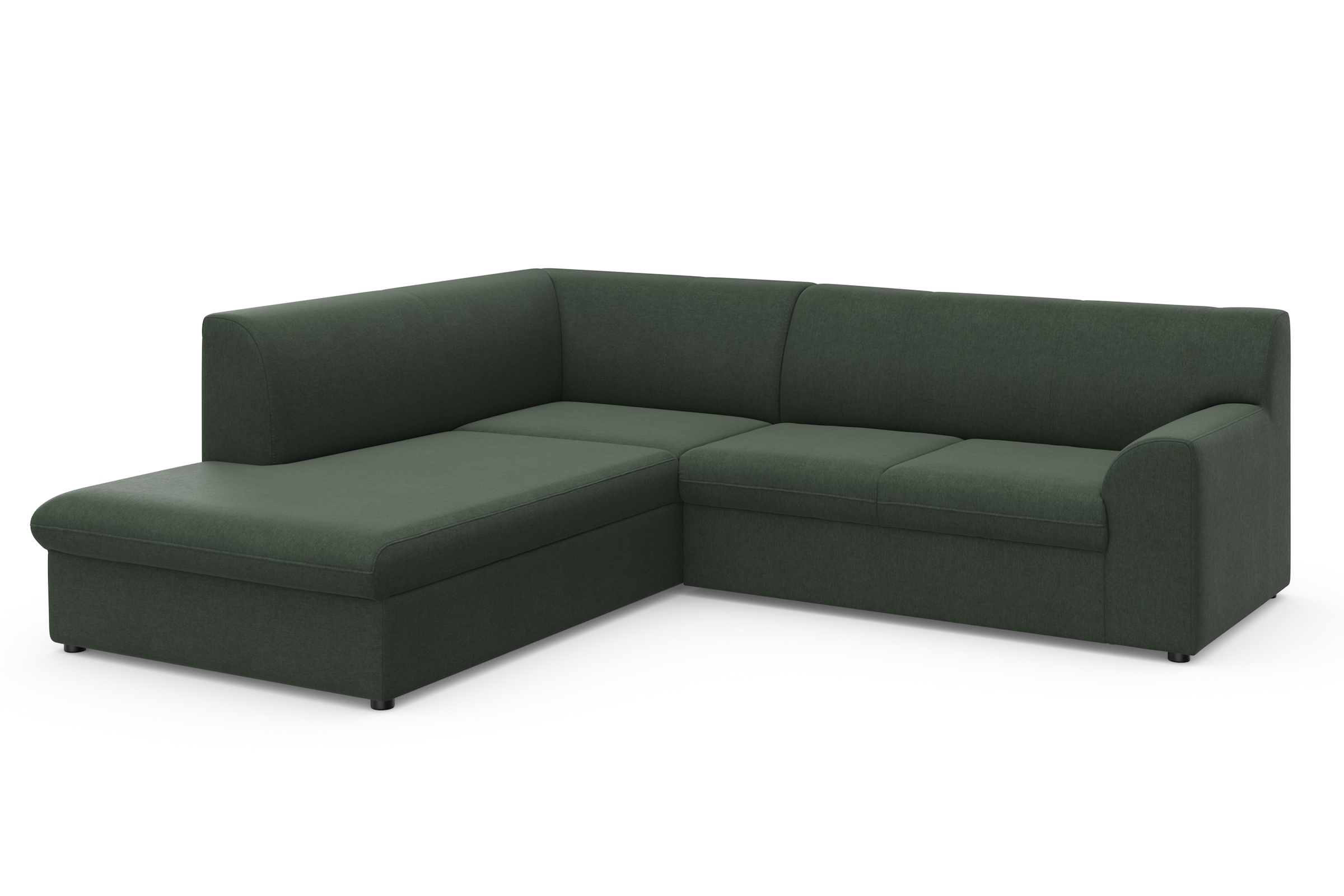 Thumbnail - DOMO collection Ecksofa "Topper zeitlos elegant, kompakte Stellmaße, OTTOs Choice, L-Form" mit Ottomane, wahlweise mit S...