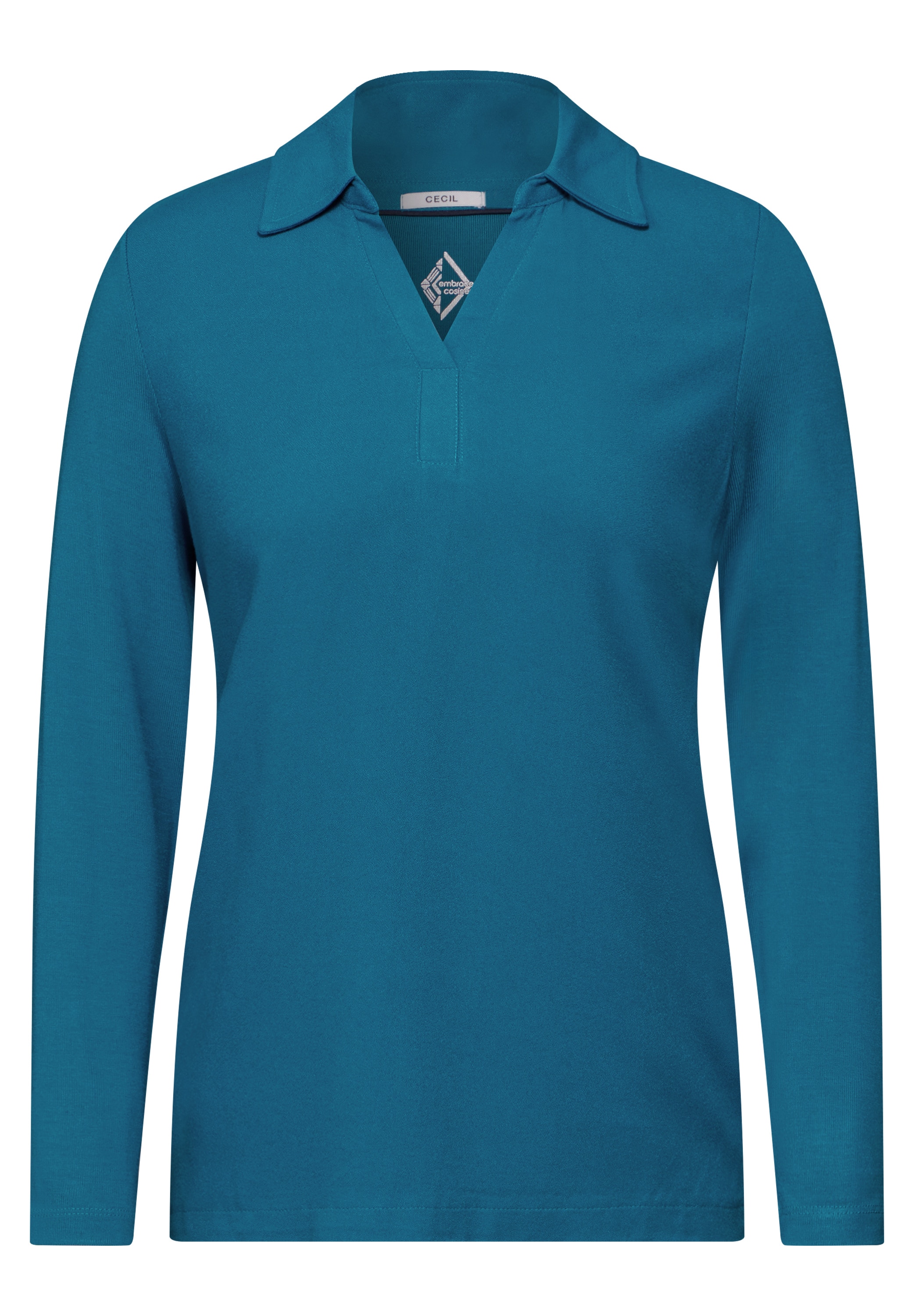 Cecil Langarmshirt, mit Kragen