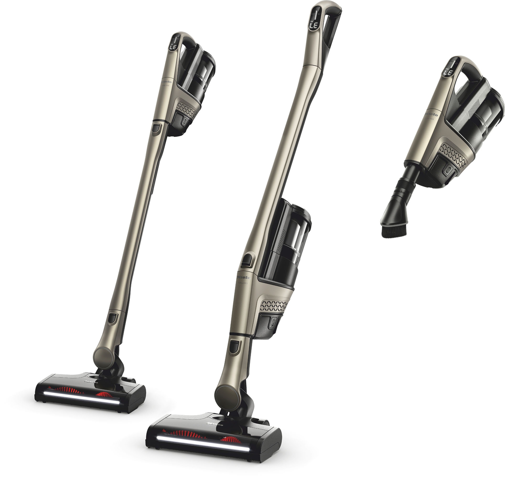Miele Grau Akku-Stielstaubsauger "Triflex Hx3 Plus", Silber (Titanium Pearlfinish), B:26cm H:129,7Cm T:28cm, Akkusauger - Image 3