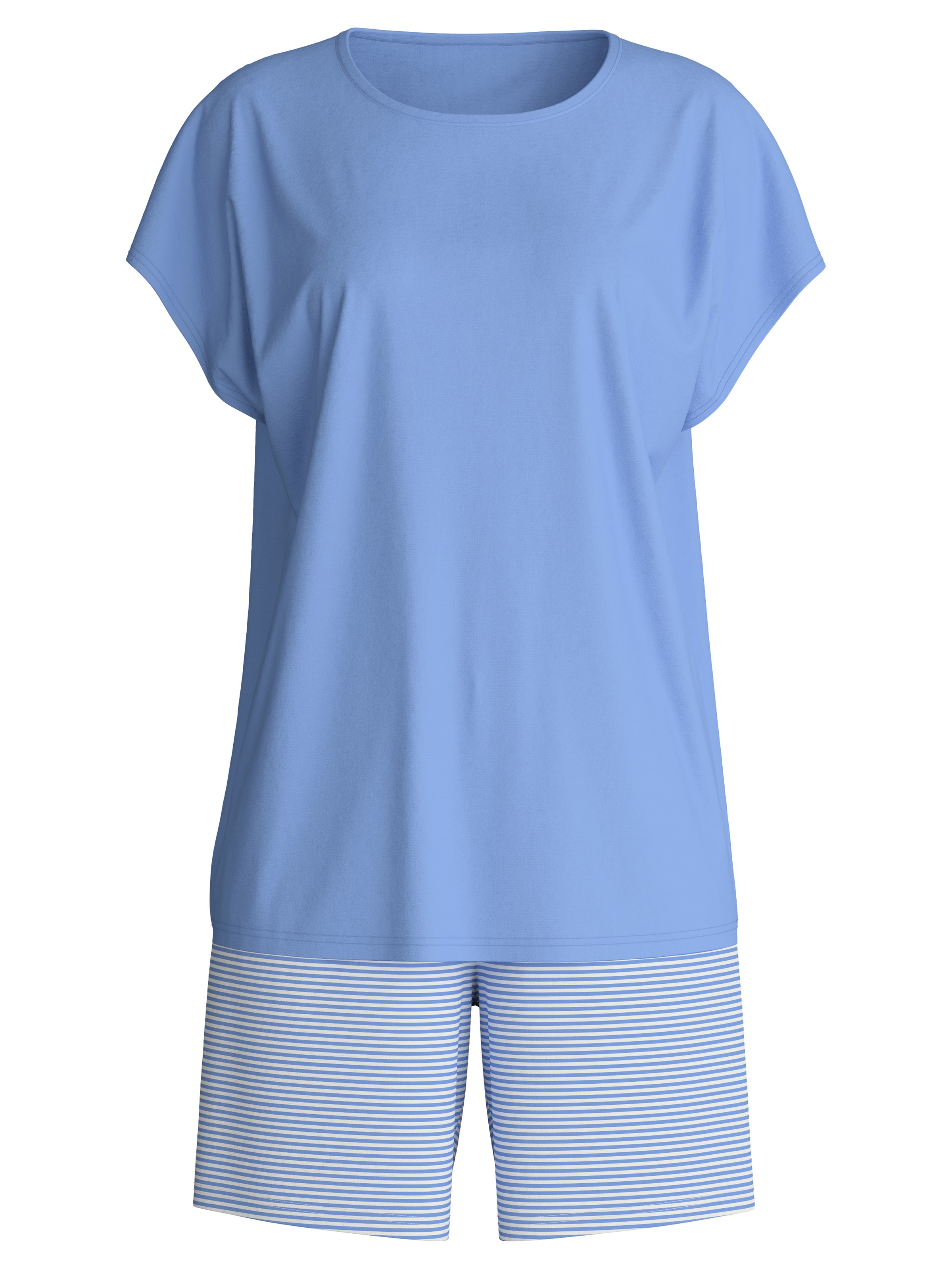 CALIDA Shorty "Lovely Nights", (2 tlg.), Rundhalsausschnitt, Baumwolle, kur günstig online kaufen