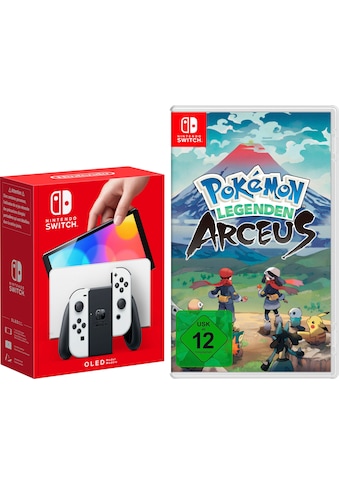 Nintendo Switch Spielekonsole, OLED-Modell, inkl. Pokémon Legenden Arceus kaufen