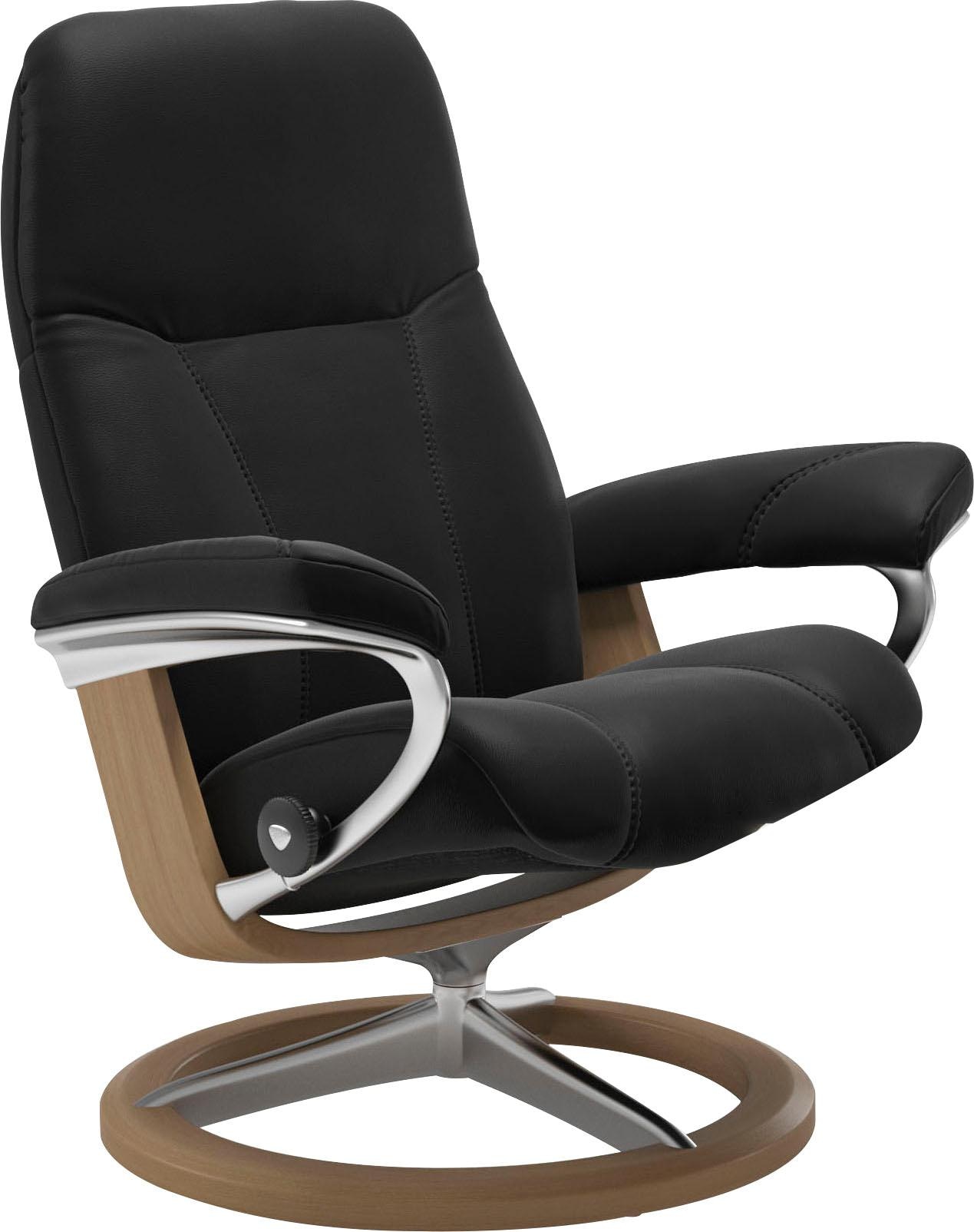 Stressless Relaxsessel "Consul" mit Signature Base, Größe L, Gestell Eiche