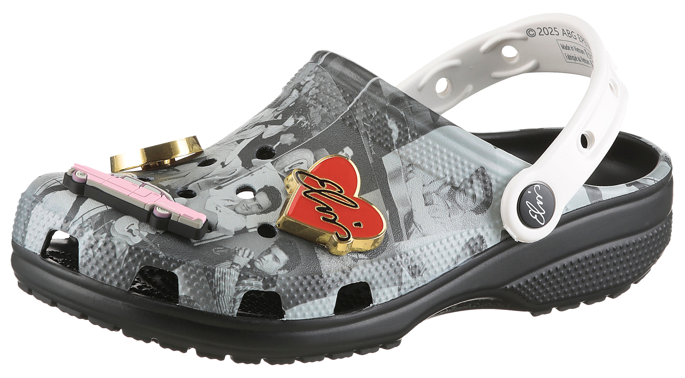 Crocs Hausschuh "Classic Clog Elvis", Clog, Sandale mit Fersenriemchen günstig online kaufen