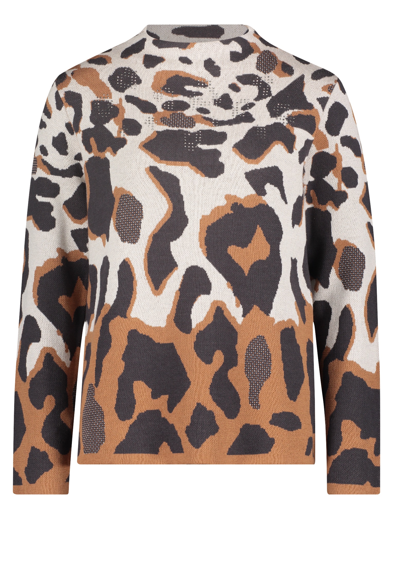 Betty Barclay Strickpullover "Damen Strickpullover mit Jacquard" 1 Stk. tlg günstig online kaufen