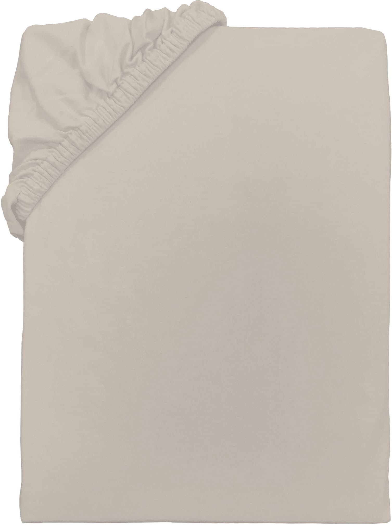 TOM TAILOR HOME Spannbettlaken "Tom Tailor Jersey" ab Größe 90x200 cm, Lake günstig online kaufen