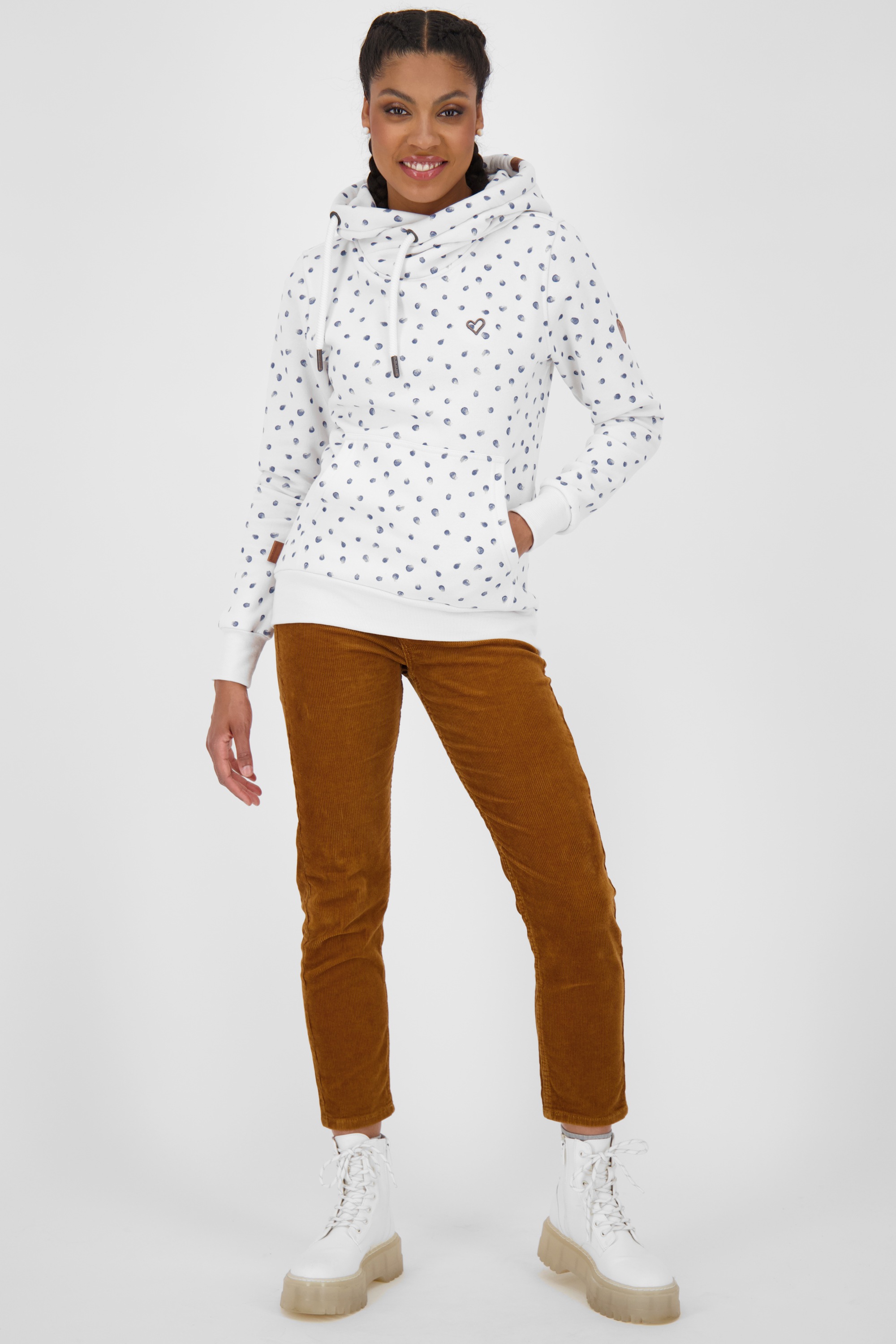 Alife & Kickin Kapuzensweatshirt "Damen SarahAK B" günstig online kaufen