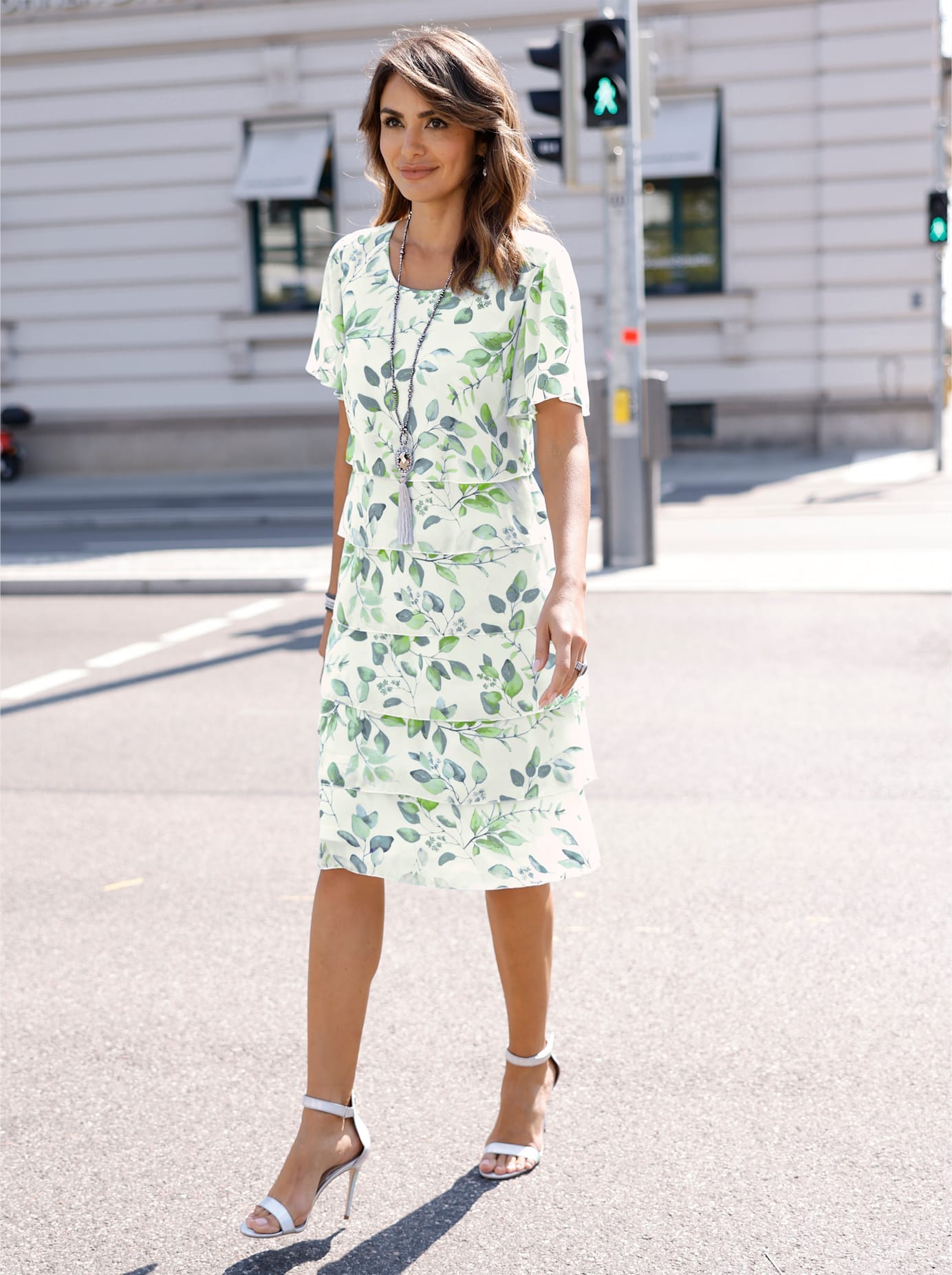 Lady Sommerkleid "Druck-Kleid" günstig online kaufen
