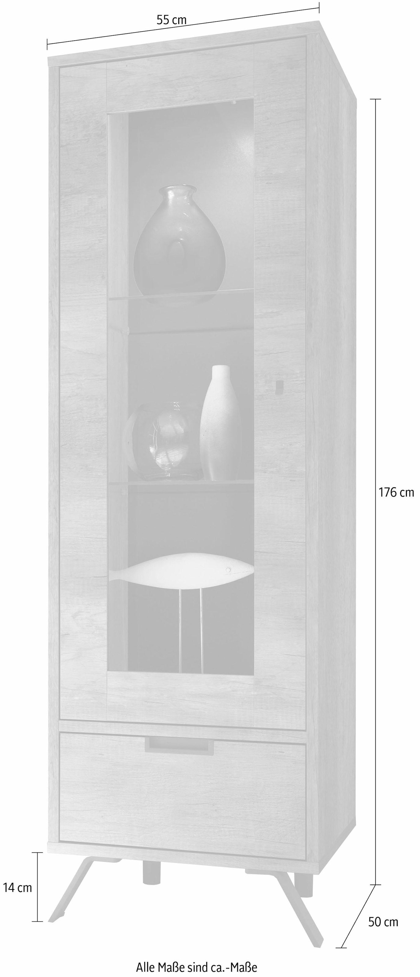 Black Friday LC Vitrine »Palma«, Vitrine, Höhe 176 cm | BAUR